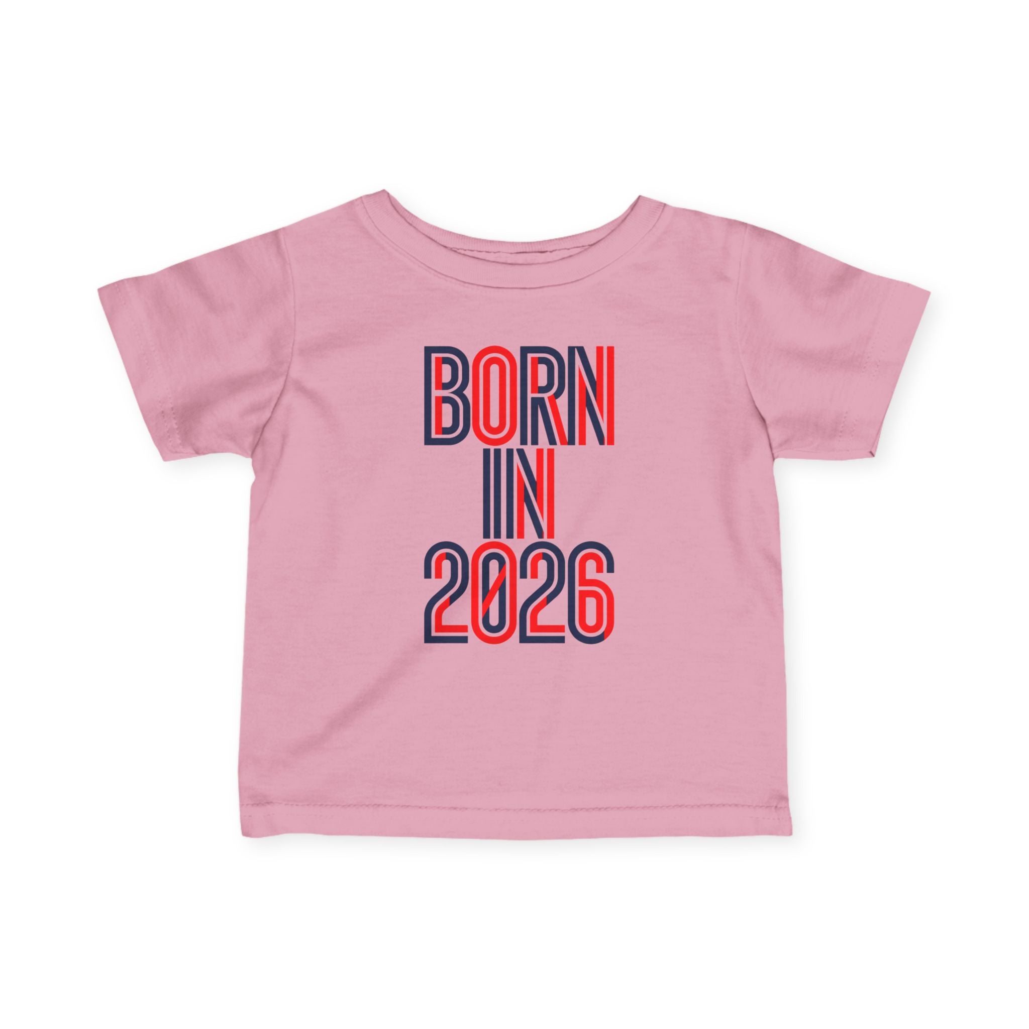Born in 2026 Infant Tee | America 250 Retro Baby Shirt