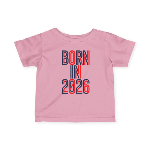 Born in 2026 Infant Tee | America 250 Retro Baby Shirt