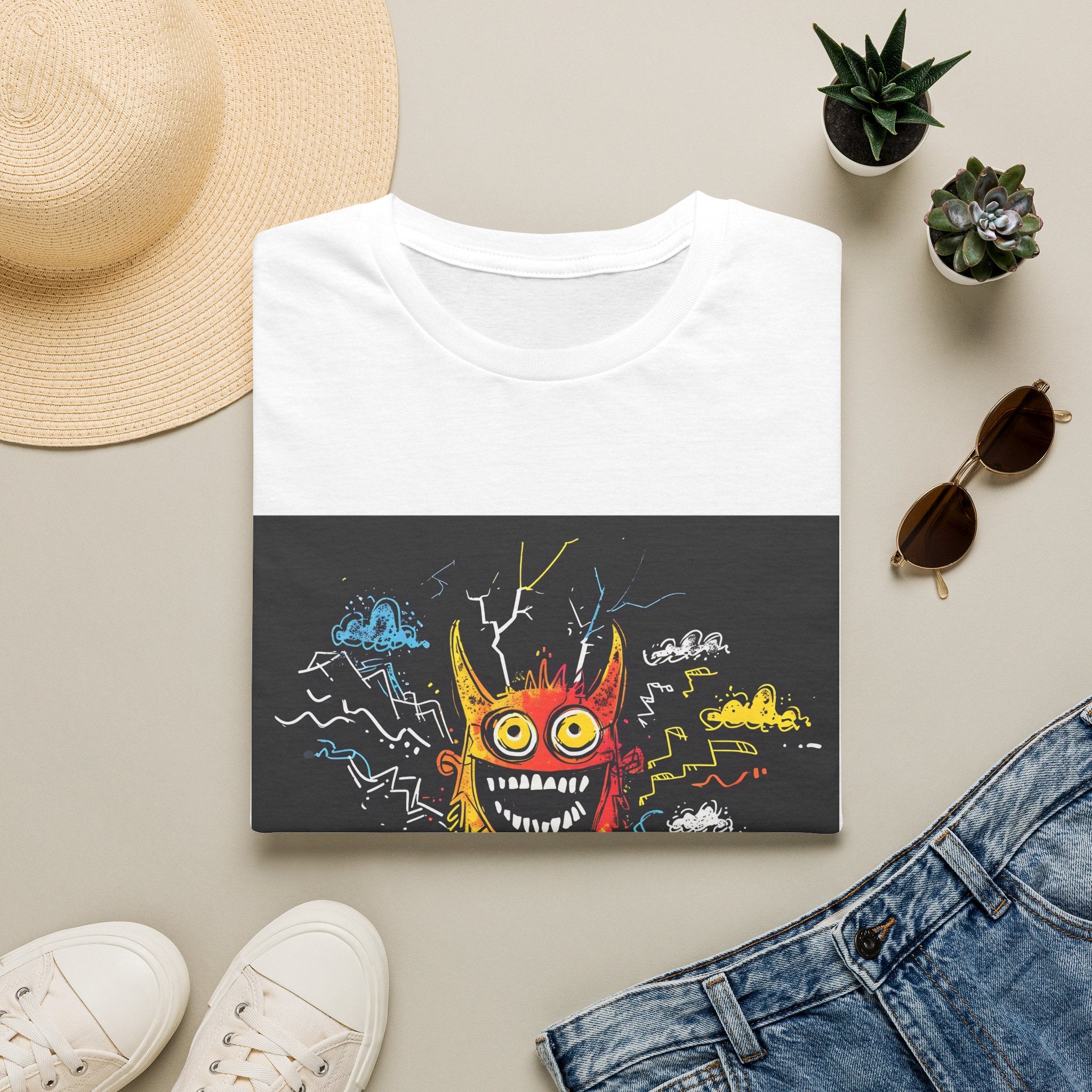 oryggy Originals Summer line Grinning Monster Tee