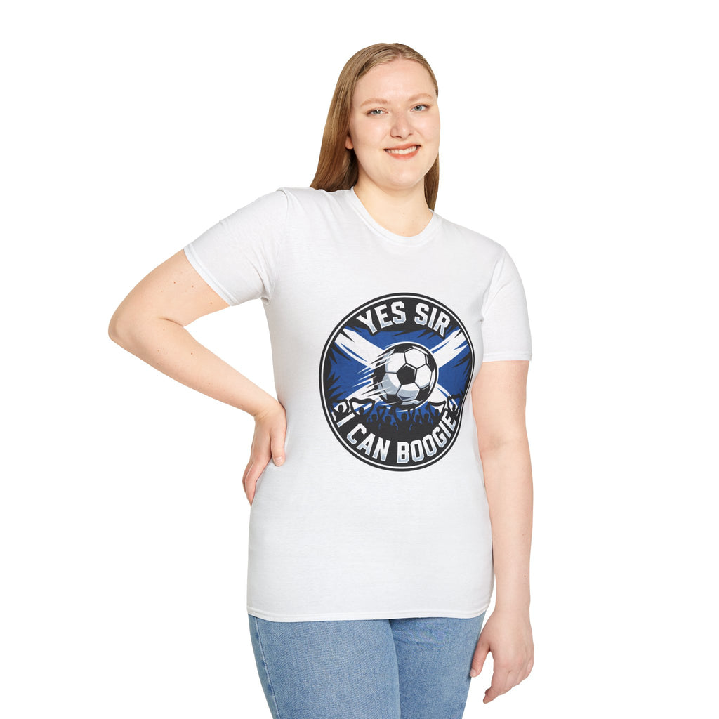 Football World Cup 2026 Scotland 'Yes Sir I Can Boogie' Personalized T-Shirt