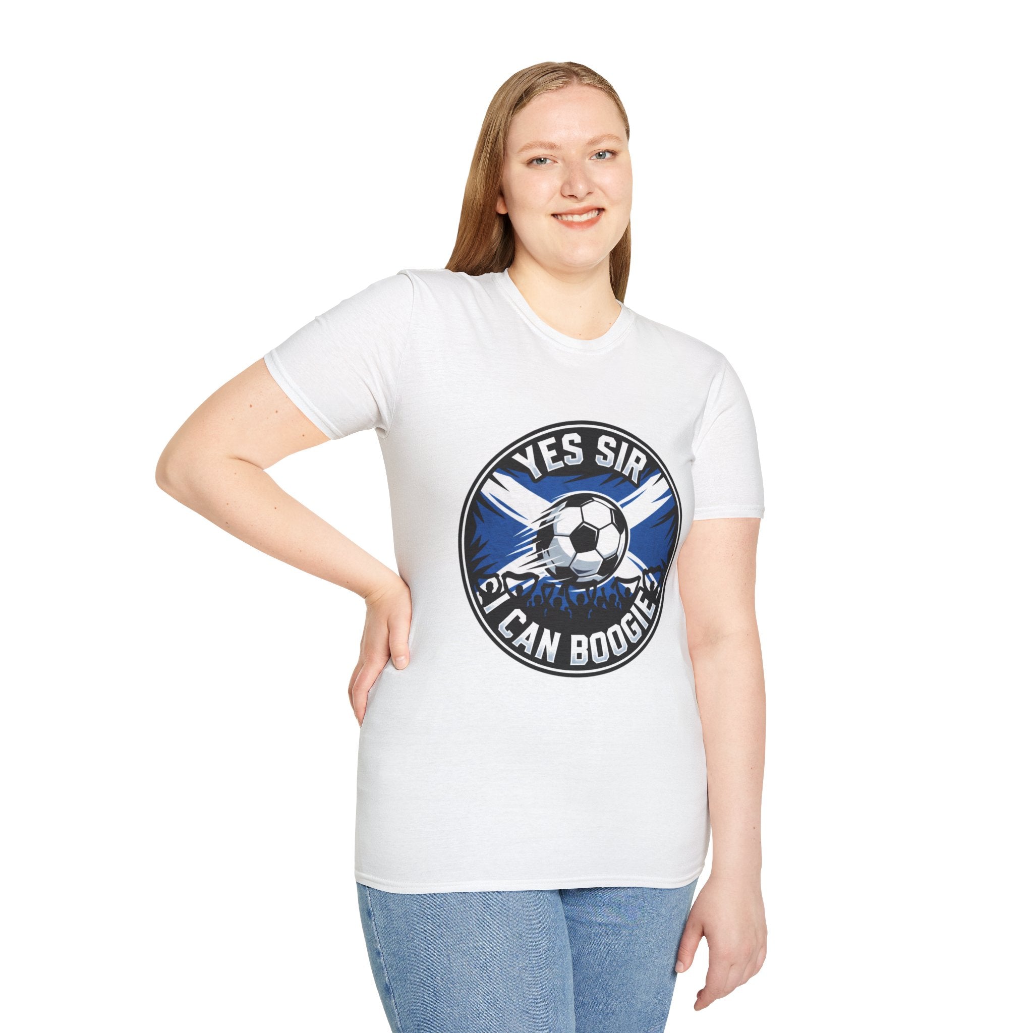 Football World Cup 2026 Scotland 'Yes Sir I Can Boogie' Personalized T-Shirt