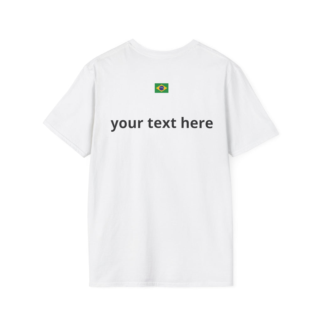 FIFA World Cup 2026 Hexacampeão Personalized Soccer T-Shirt — Brazilian Flag Football Fan Tee