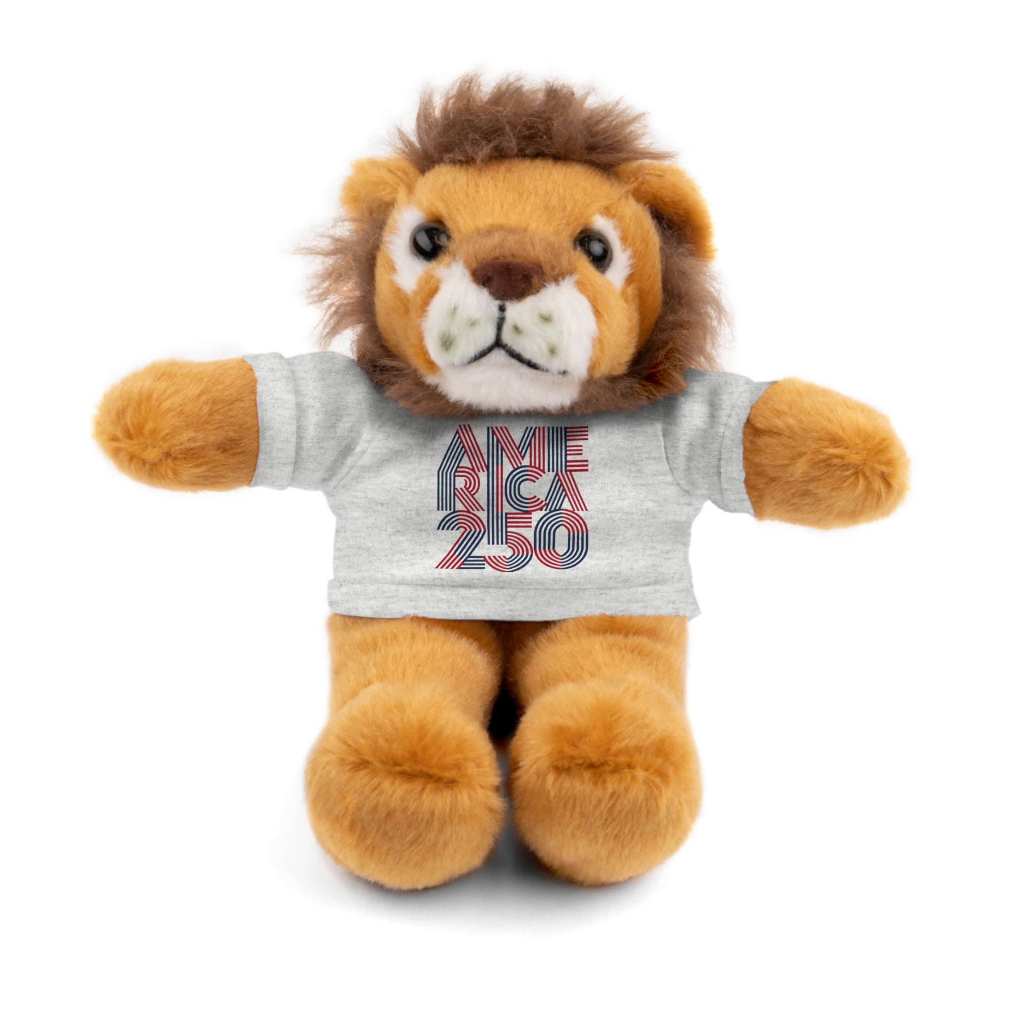 America 250 Teddy Bear plush | Patriotic stuffed animal with tee