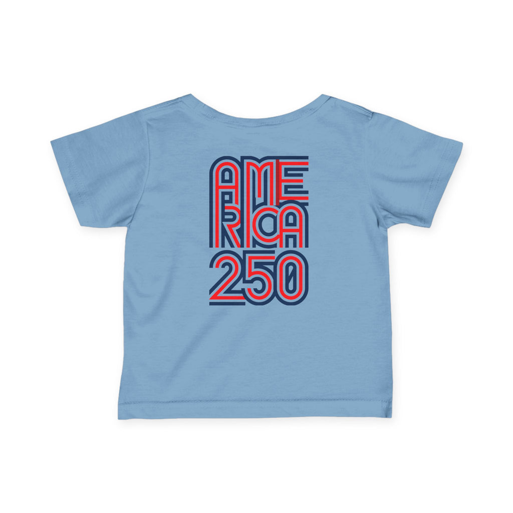 Born in 2026 Infant Tee | America 250 Retro Baby Shirt