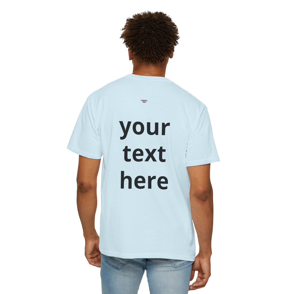 America 250 Unisex Personalized Garment-Dyed T-shirt