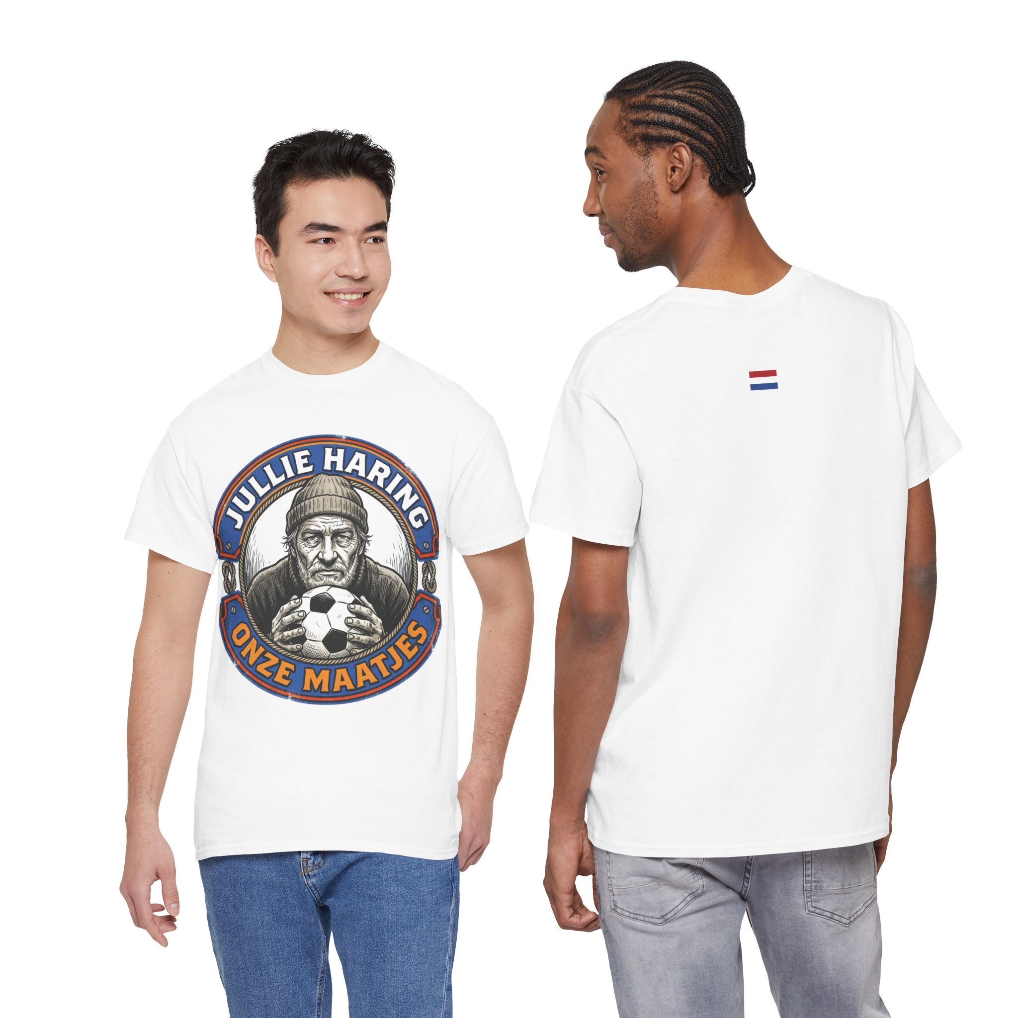 FIFA World Cup 2026 T-Shirt — Jullie Haring Onze Maatjes Vintage Fisherman Soccer Graphic