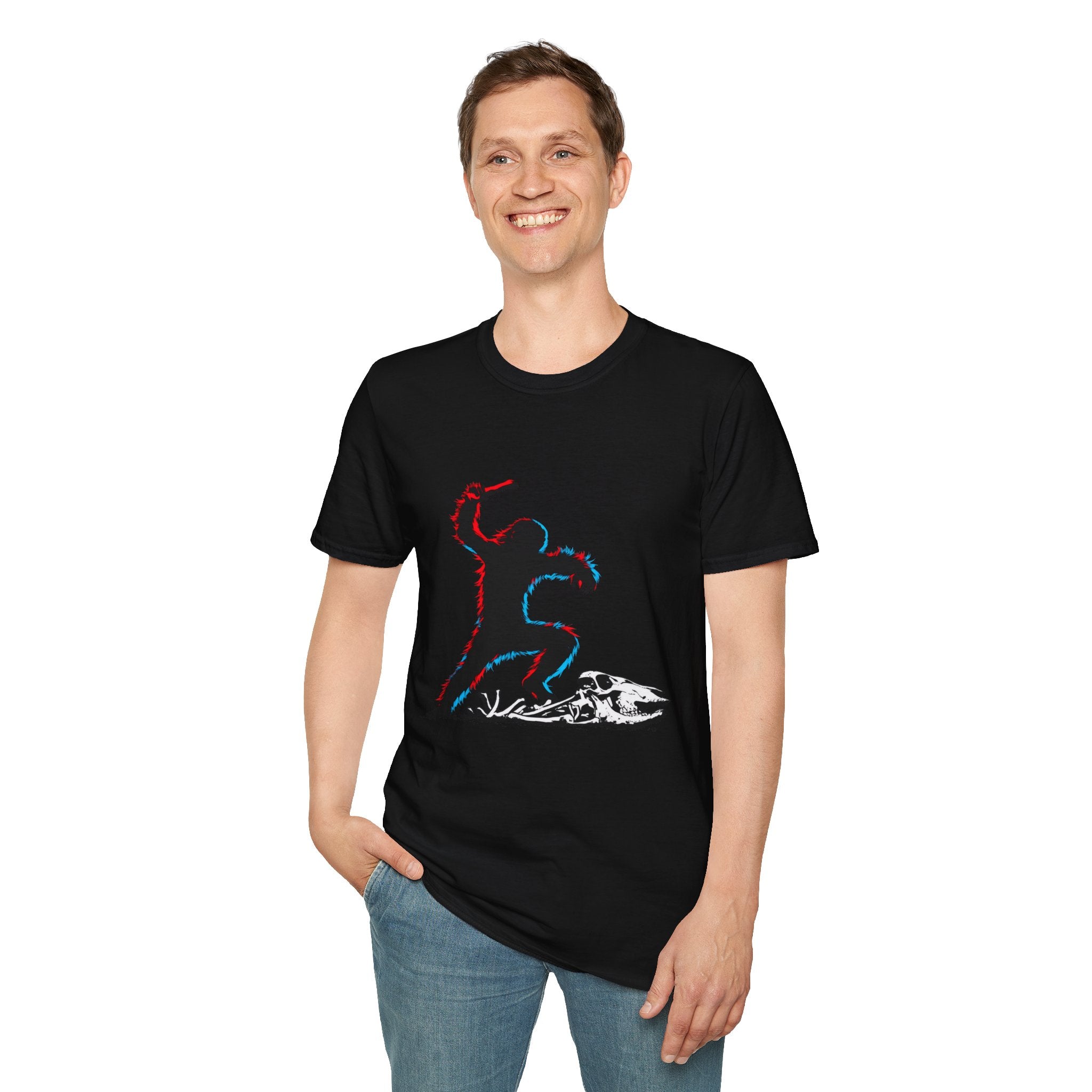 oryggy Originals Summer line Graphic T-Shirt — Glitch Silhouette Tee