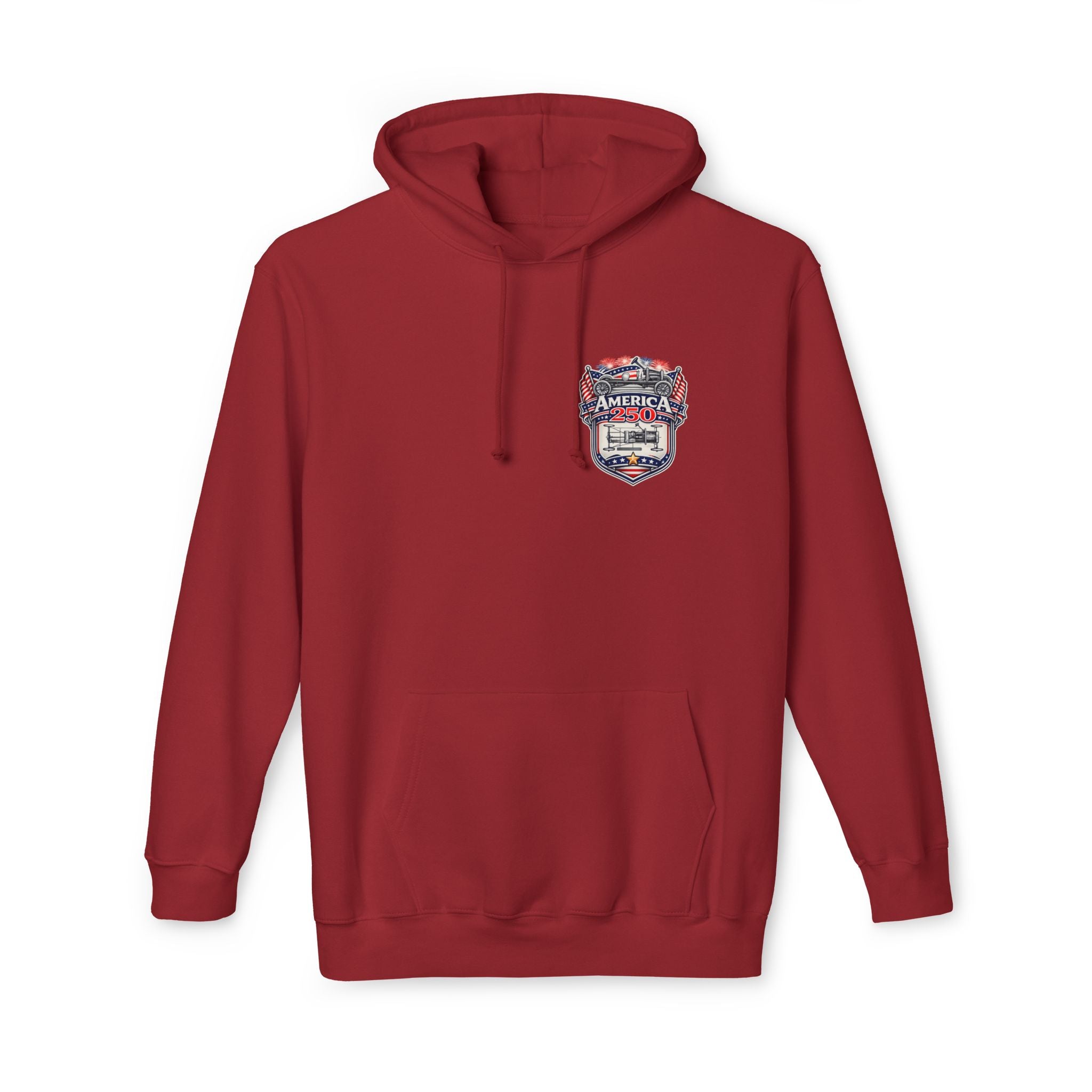 America 250 Patriotic USA Anniversary Hoodie —  Made in USA