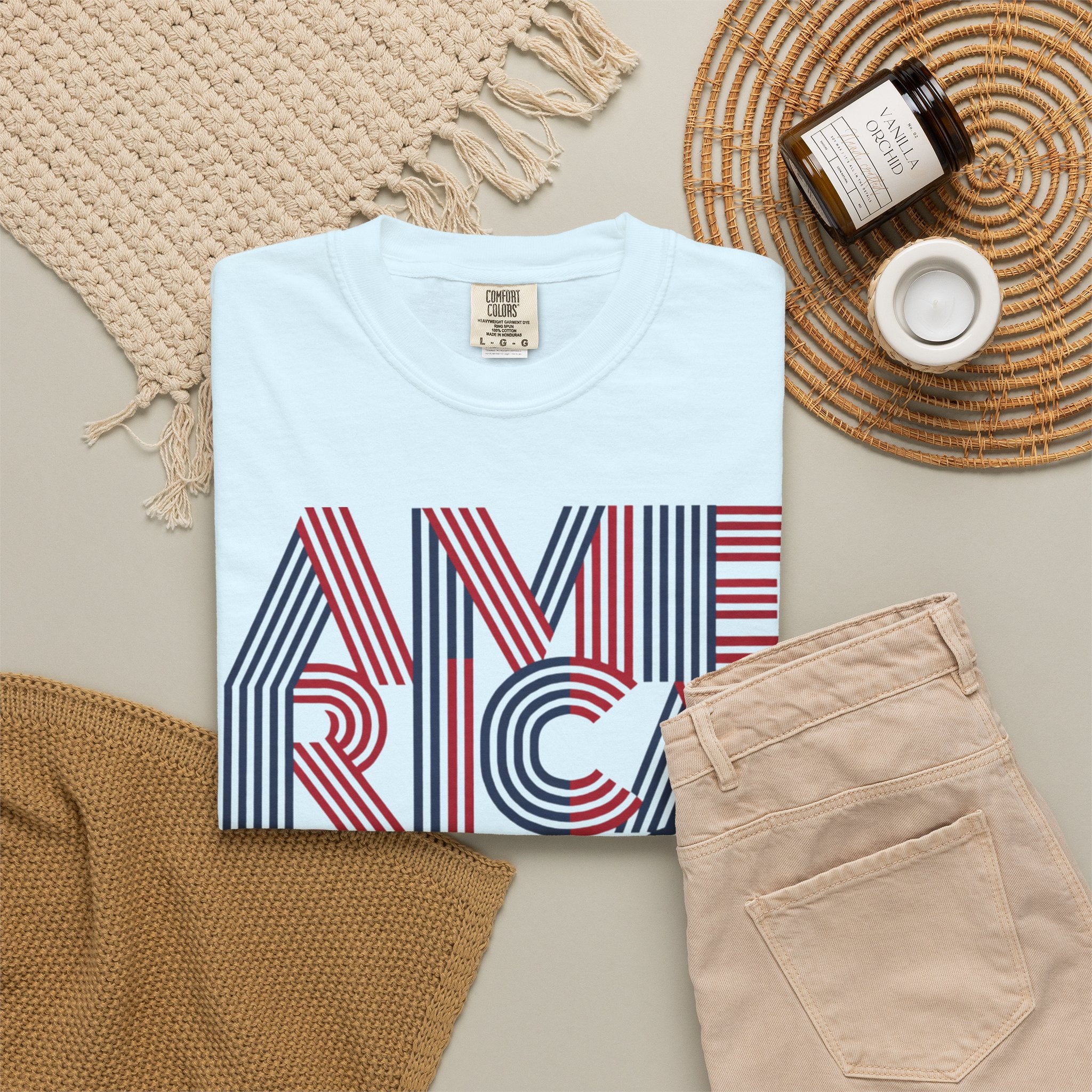 America 250 Unisex Personalized Garment-Dyed T-shirt