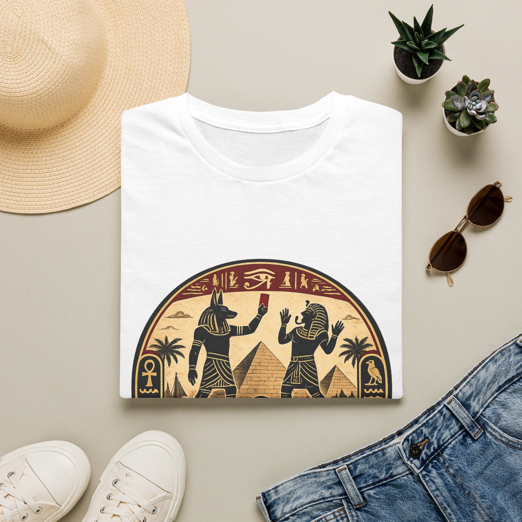 fifa-2026-ancient-egypt-t-shirt-5-000-years-nothings-changed-vintage-pyramid-design - Retro Football Apparel oryggy