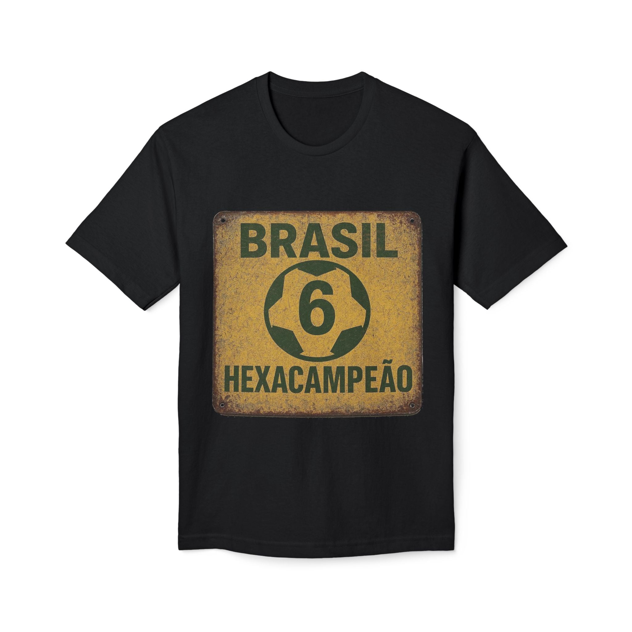 FIFA World Cup 2026 Brasil Hexacampeão 6 Soccer T-Shirt