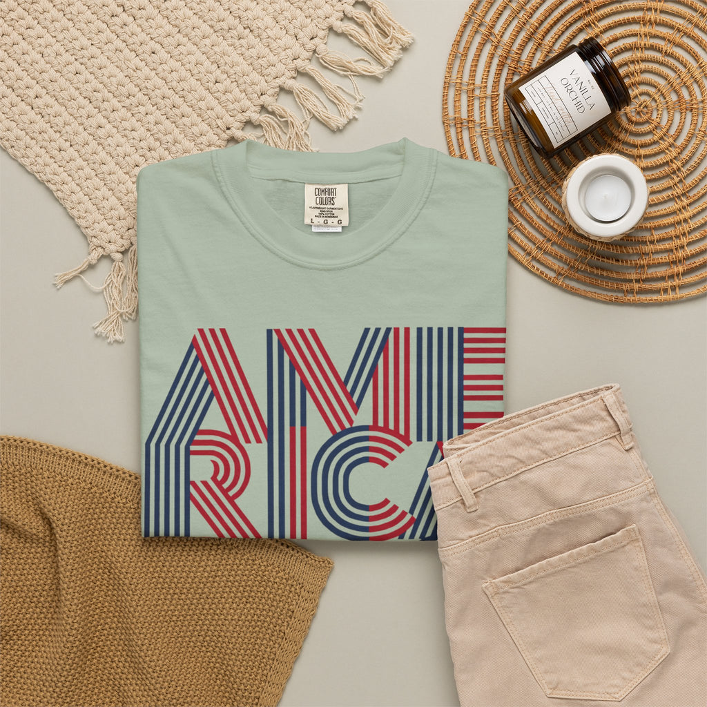 America 250 Unisex Personalized Garment-Dyed T-shirt