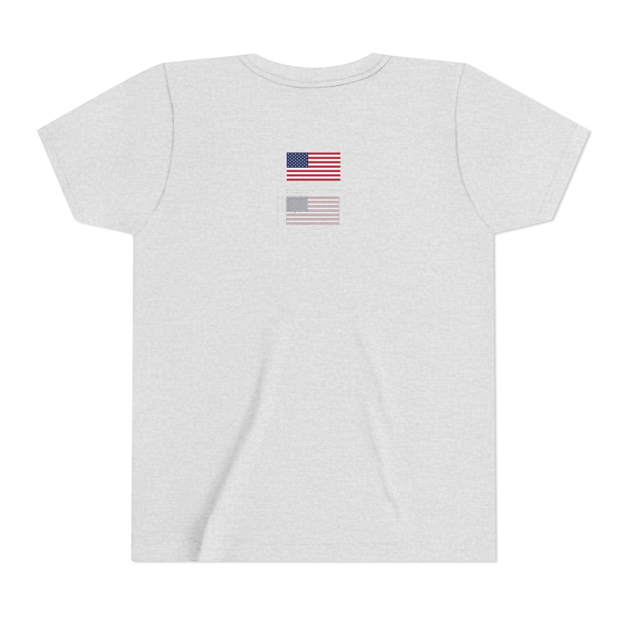 America 250 Youth Tee | Patriotic USA Flag Independence Day