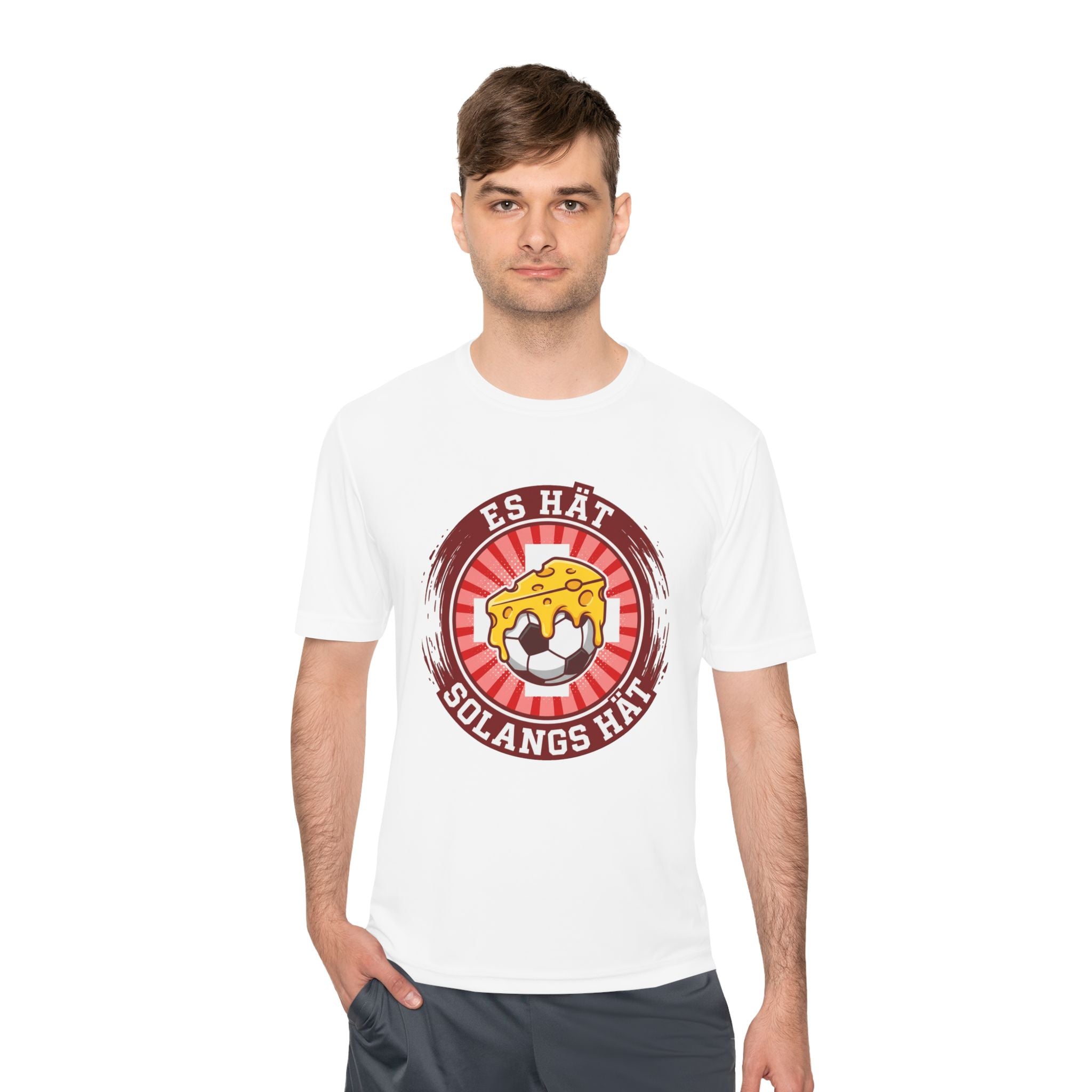 FIFA World Cup 2026 | Swiss | Es Hät Solangs Hät Soccer Tee