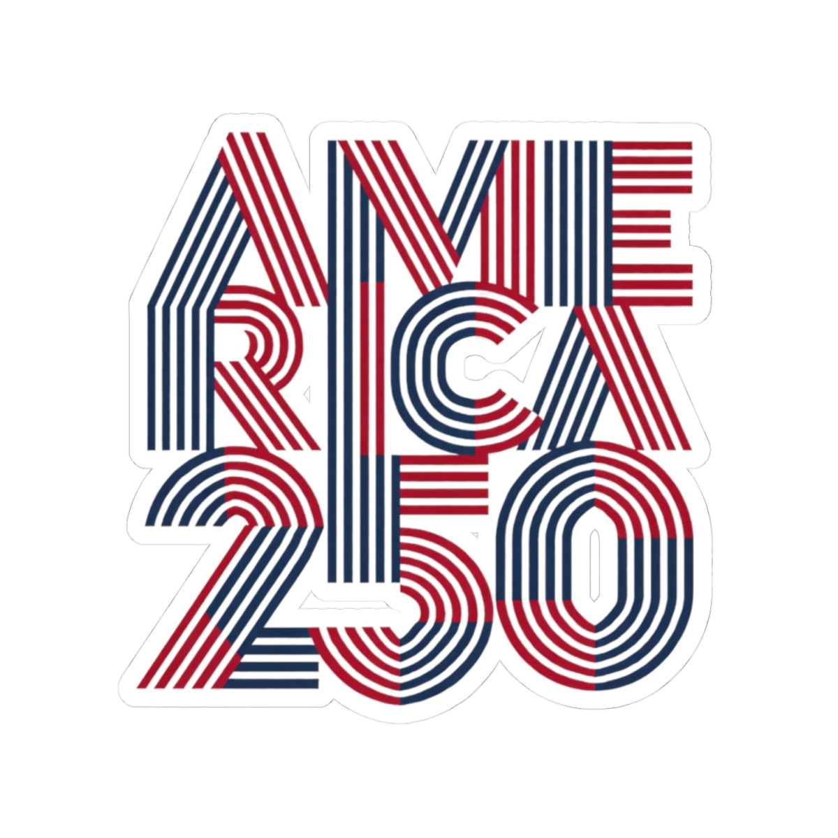America 250 Kiss-Cut Stickers