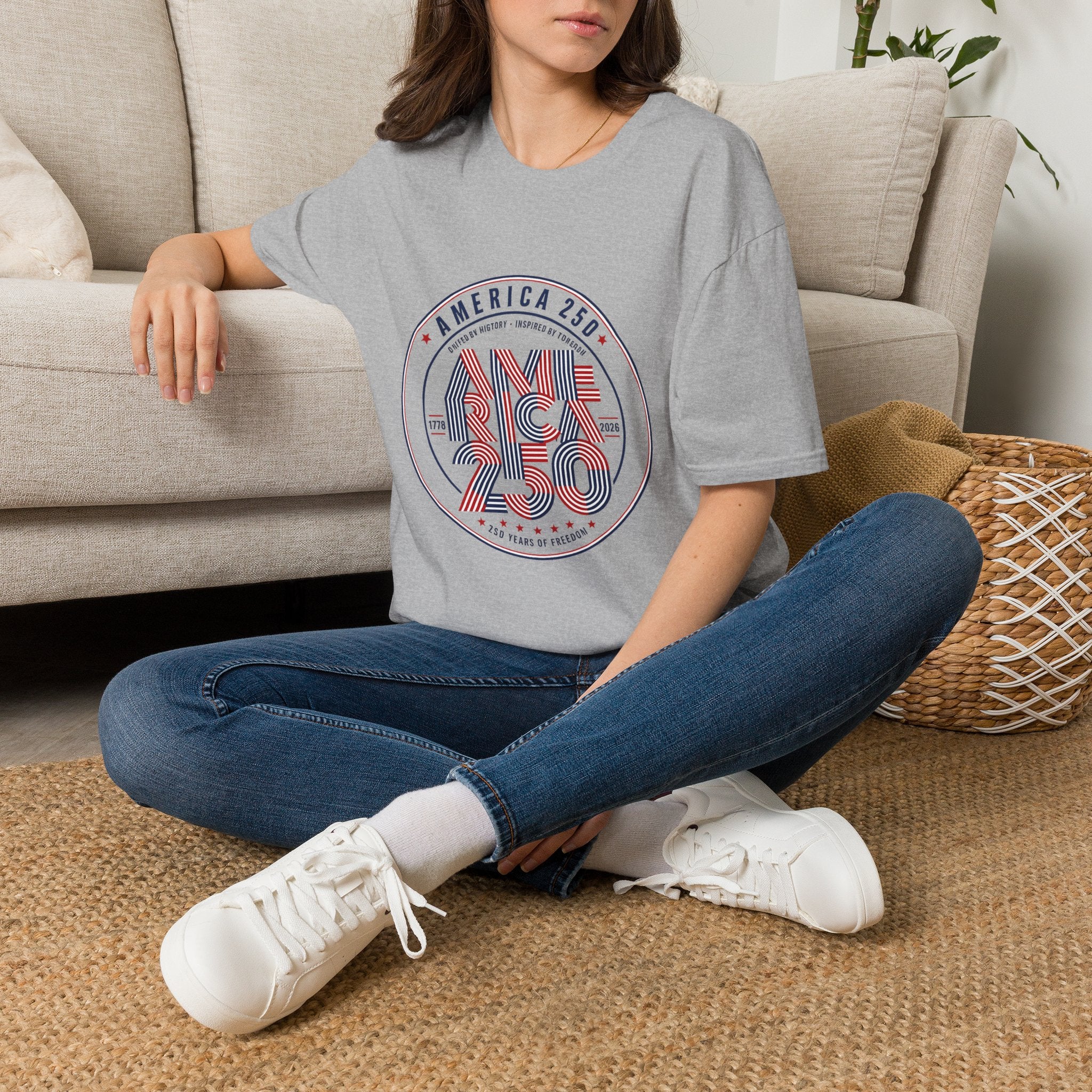 oryggy - america-250-celebration-t-shirt-patriotic-usa-independence-anniversary-tee - Vintage Patriotic Apparel