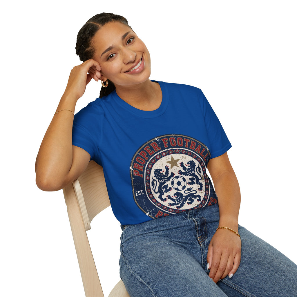 FIFA World Cup 2026 Proper Football Soccer Graphic Tee — oryggy Vintage Crest Shirt