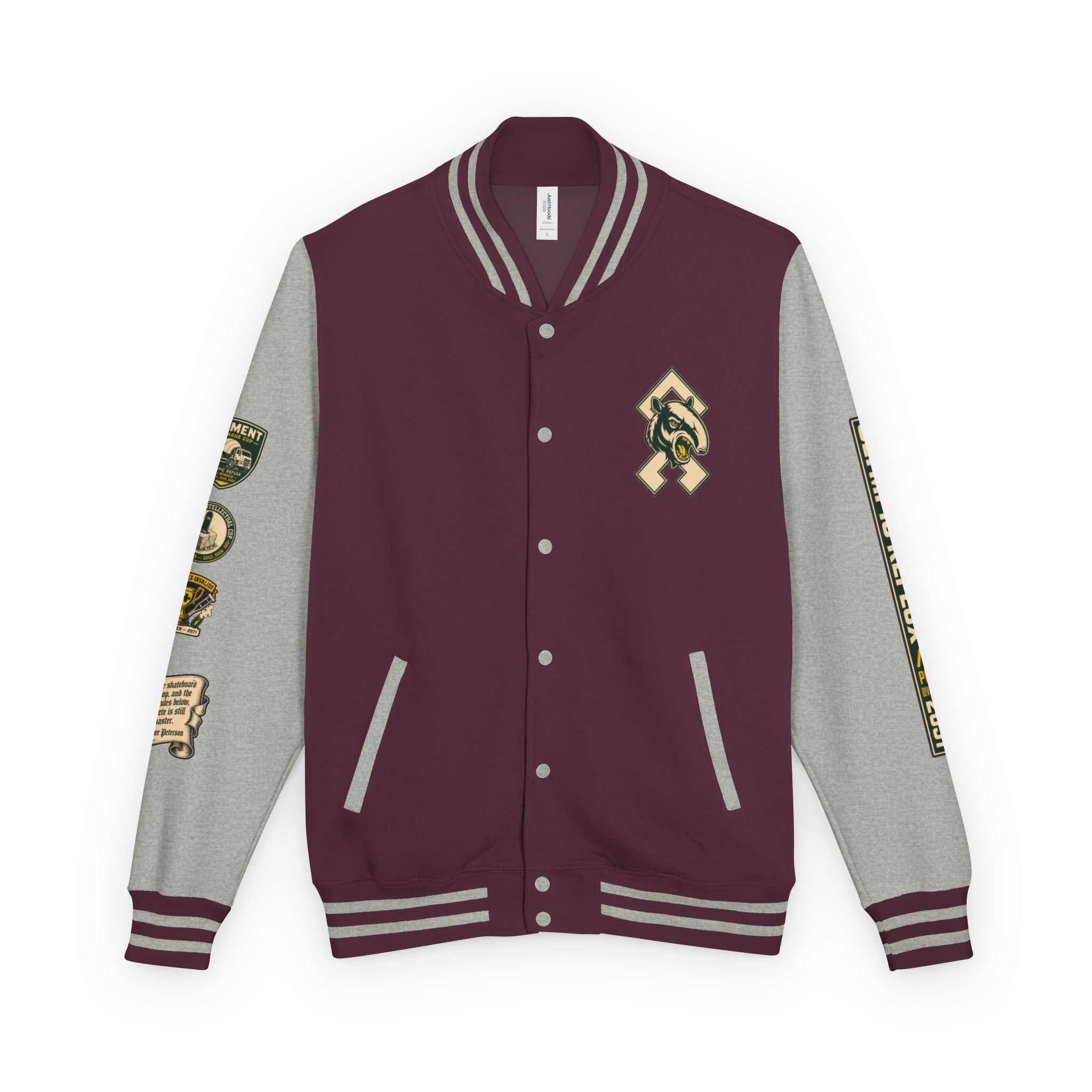 OR Olympic Reflux Varsity Jacket — Alexander Peterson "The Concrete is Master" Edition