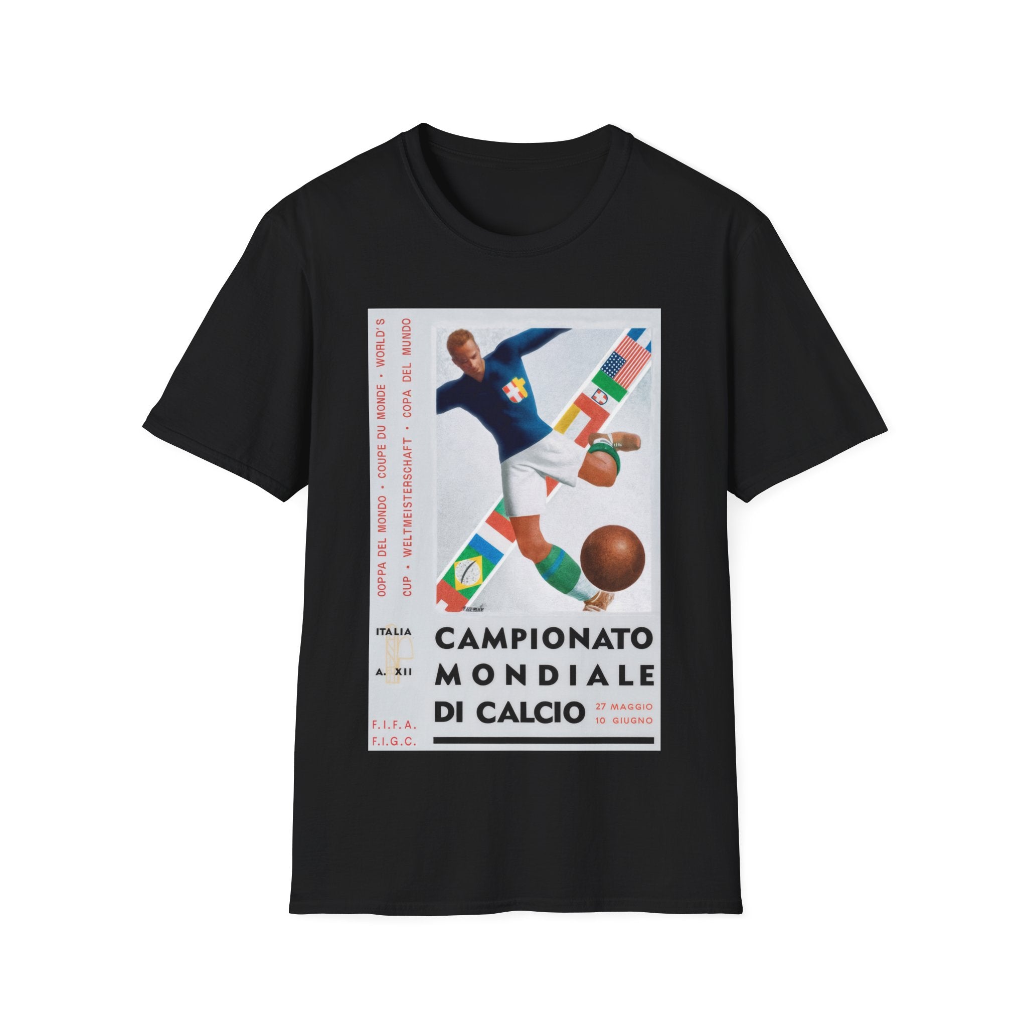 FIFA World Cup 2026 World Cup Soccer T-Shirt — Campionato Mondiale di Calcio 1934 Tee