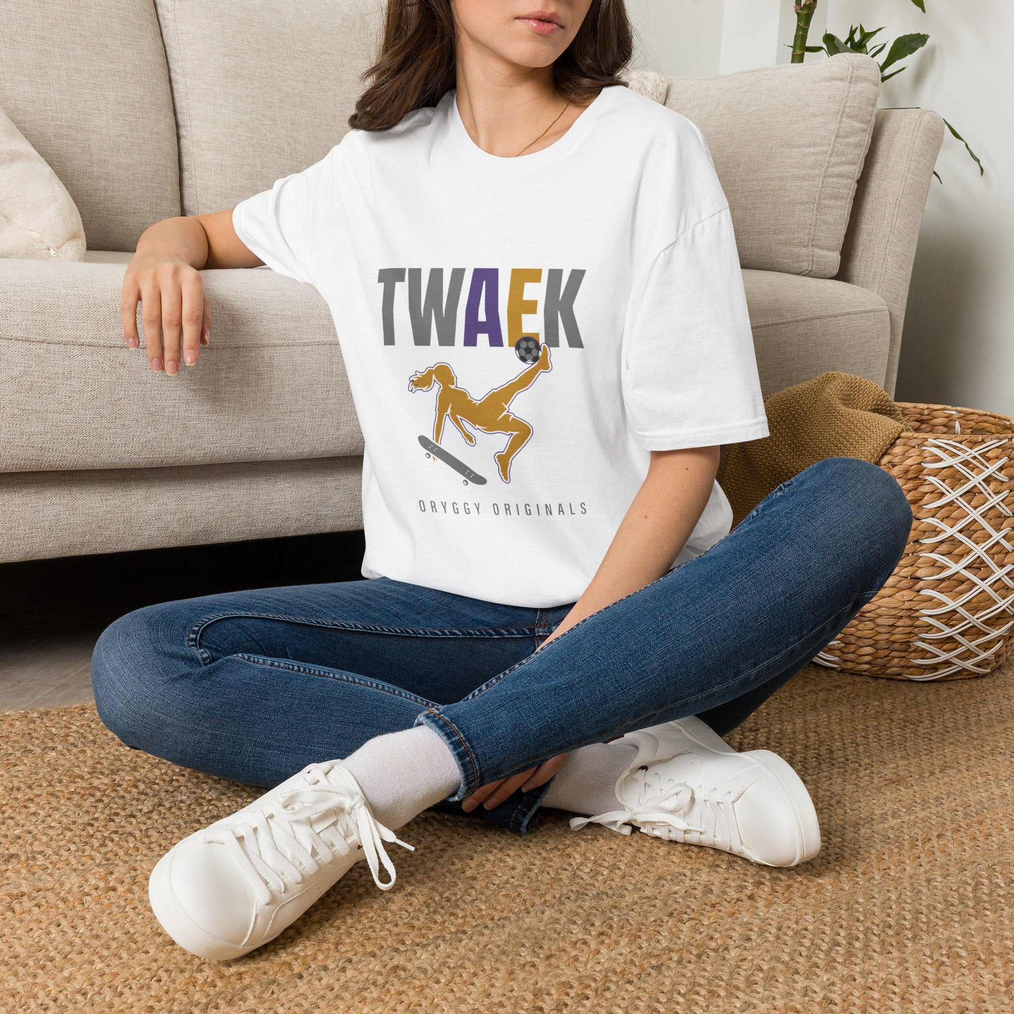 oryggy Originals "TWAEK" Tee — Inclusive Overhead-Kick Summer Shirt
