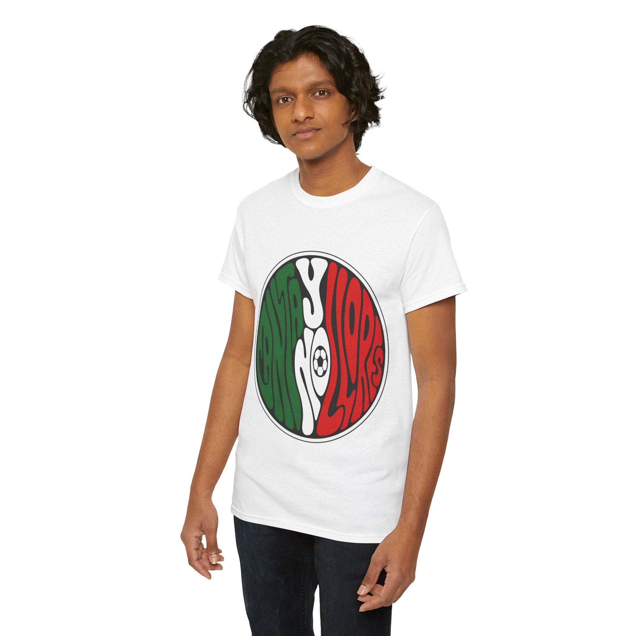 Mexico Soccer Personalized Retro Logo T‑Shirt — Mexican Flag Football Tee