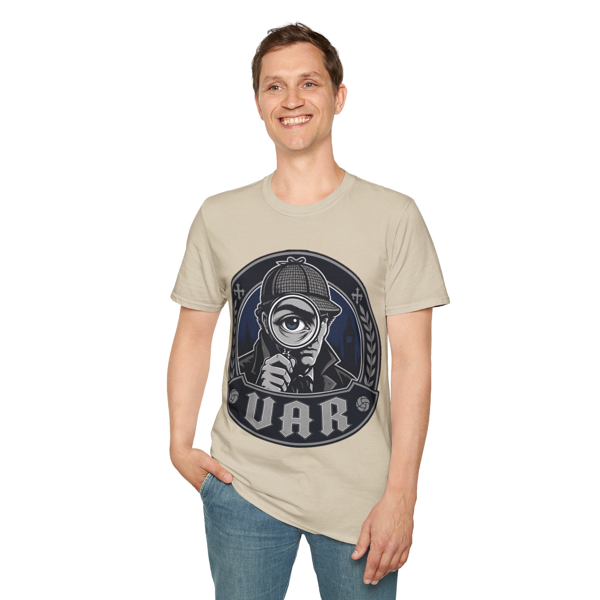 FIFA World Cup 2026 - Detective Eye T-Shirt — Vintage Sherlock Magnifying Glass Design