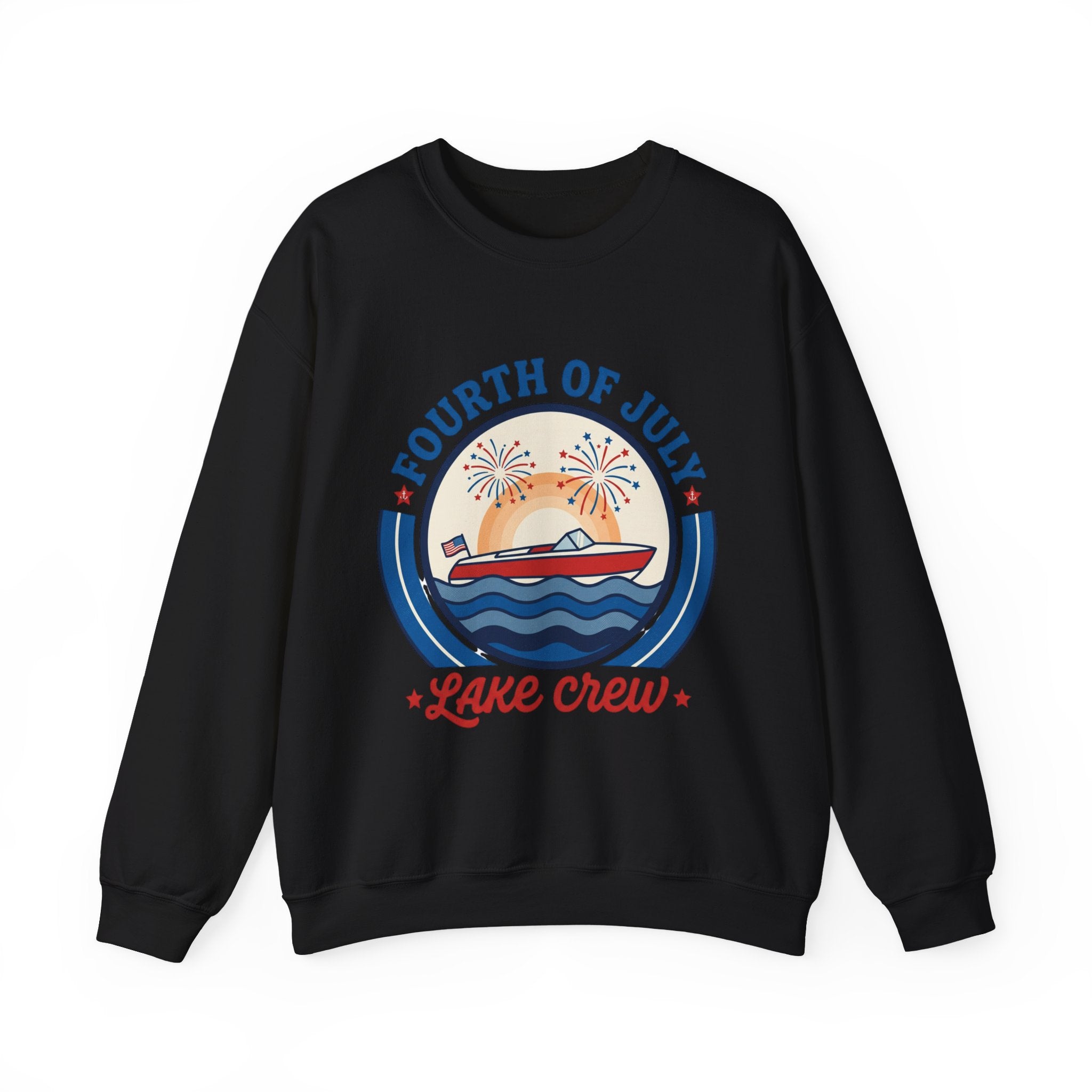oryggy - america-250-unisex-heavy-blend™-crewneck-sweatshirt - Vintage Patriotic Apparel