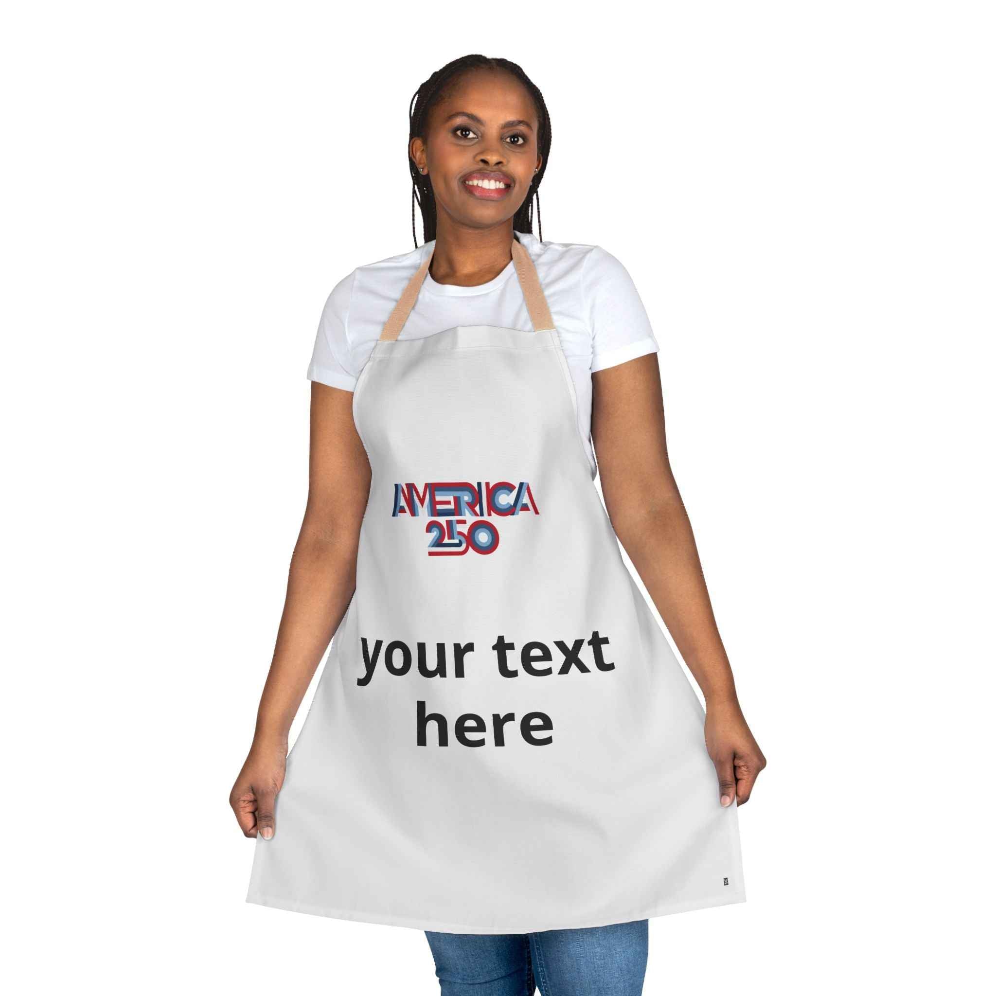 America 250 Personalized Apron | Patriotic 4th of July Kitchen Apron