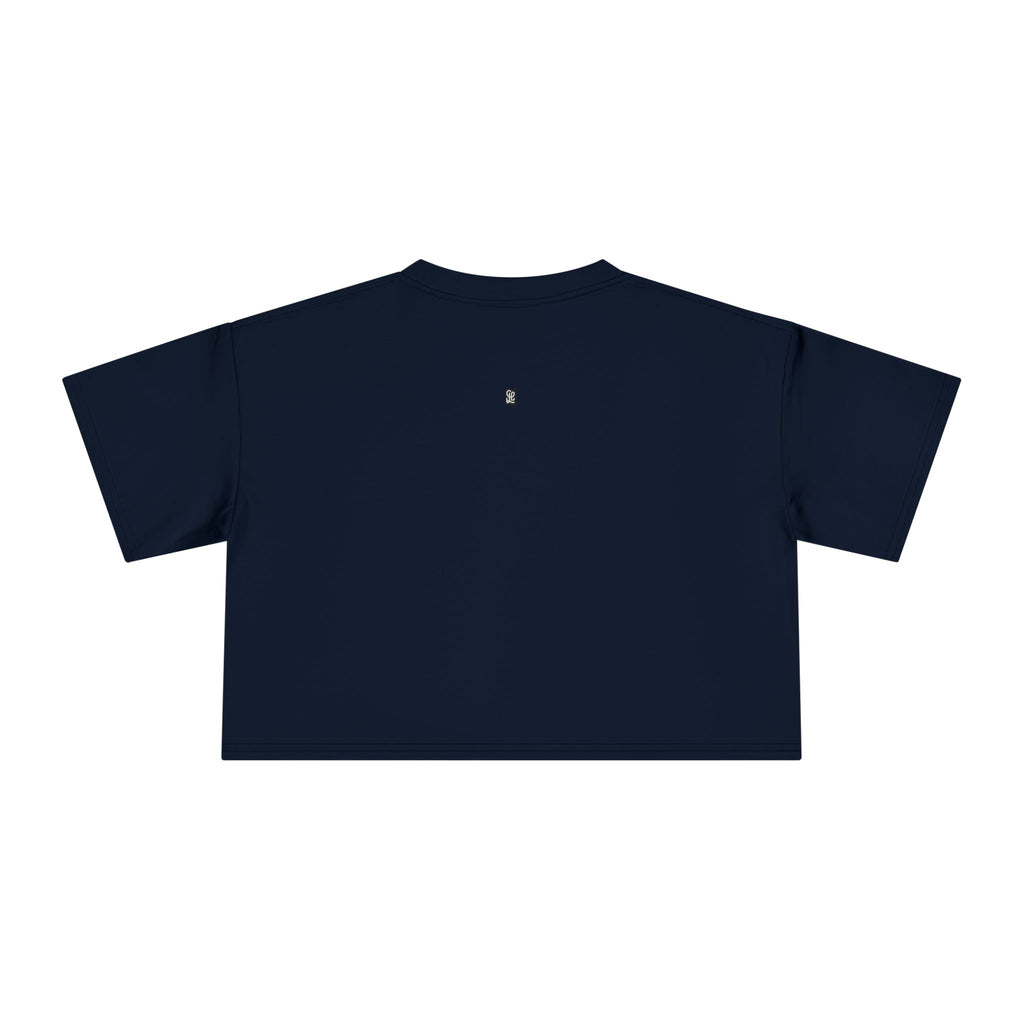 America 250 Crop Tee — Patriotic 3D Red & Blue Graphic