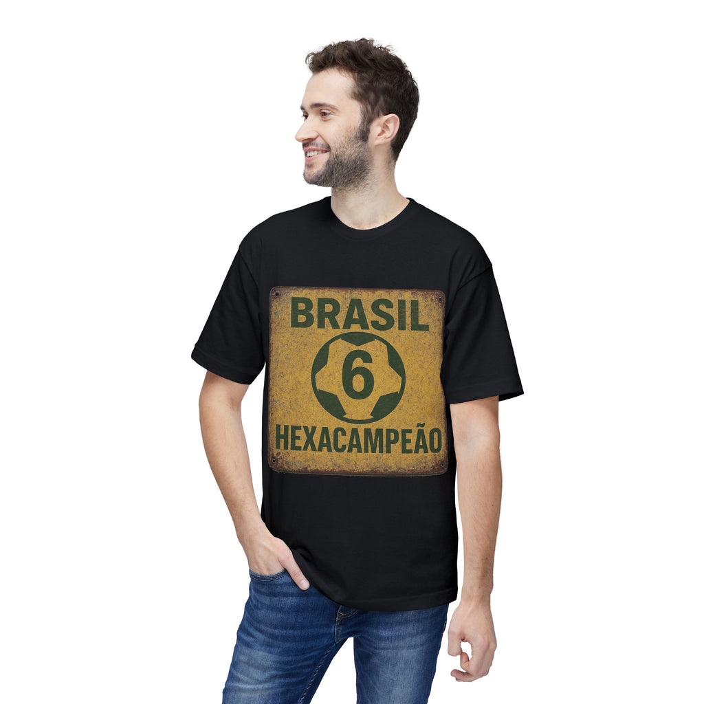 FIFA World Cup 2026 Brasil Hexacampeão 6 Soccer T-Shirt