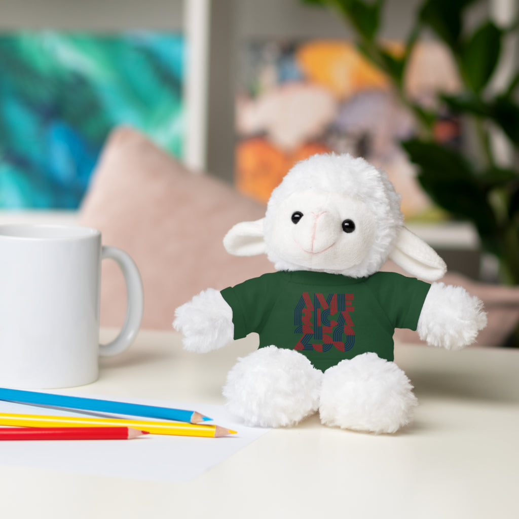 America 250 Teddy Bear plush | Patriotic stuffed animal with tee