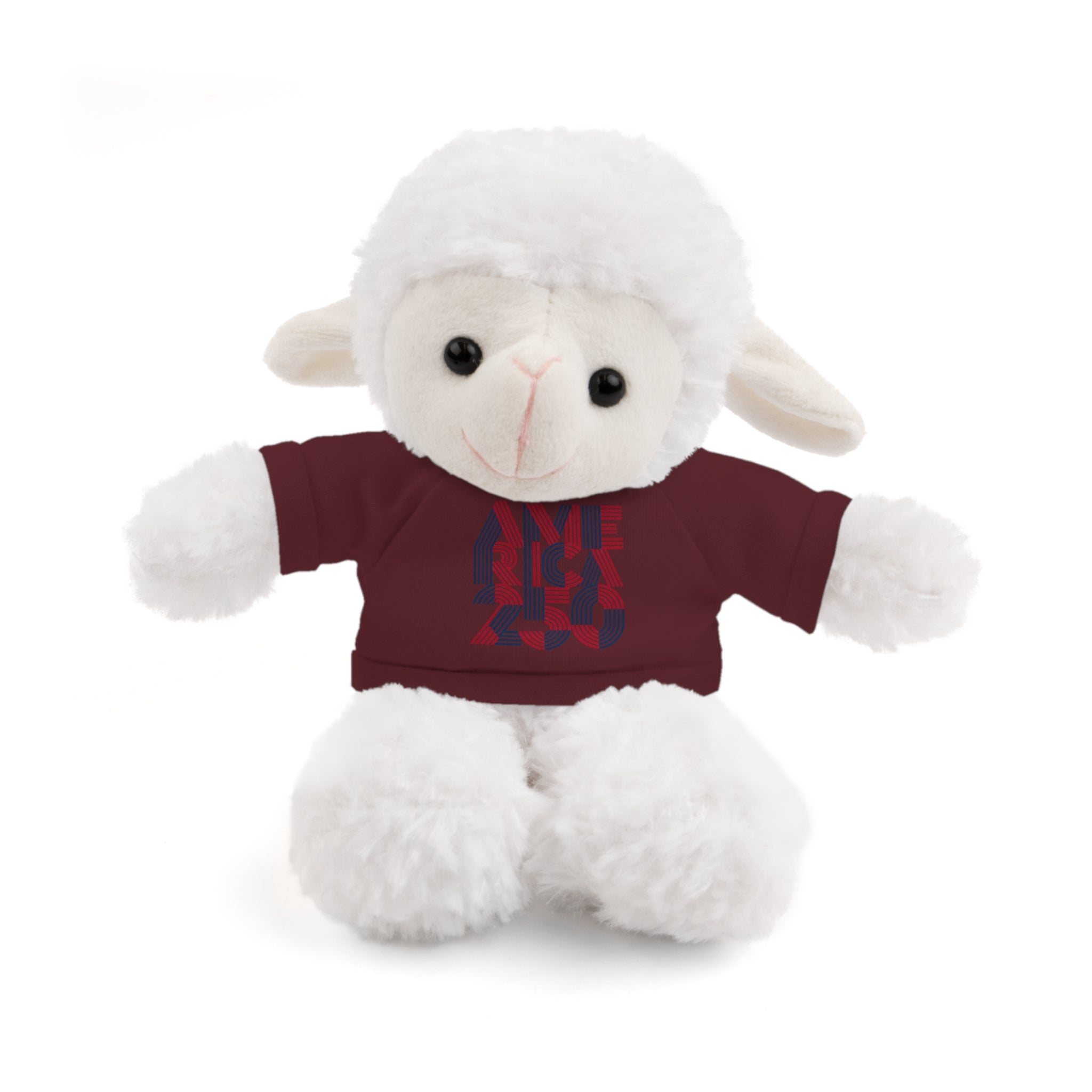 America 250 Teddy Bear plush | Patriotic stuffed animal with tee