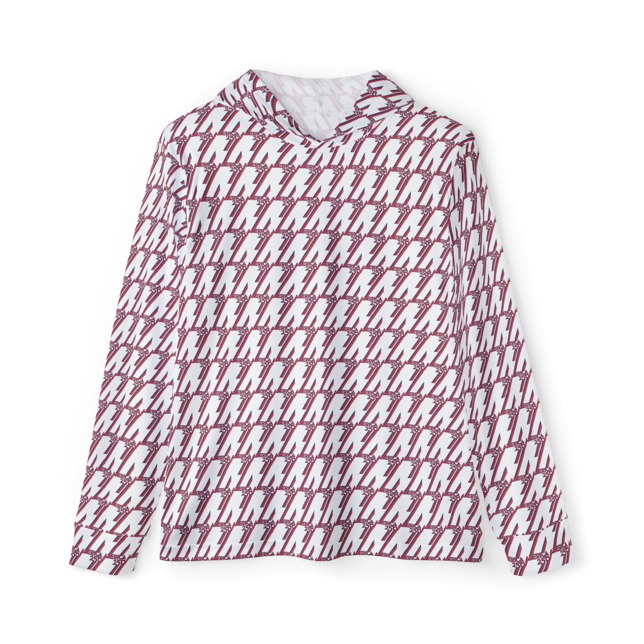 America 250 Hoodie | All-Over Print Sports Warmup