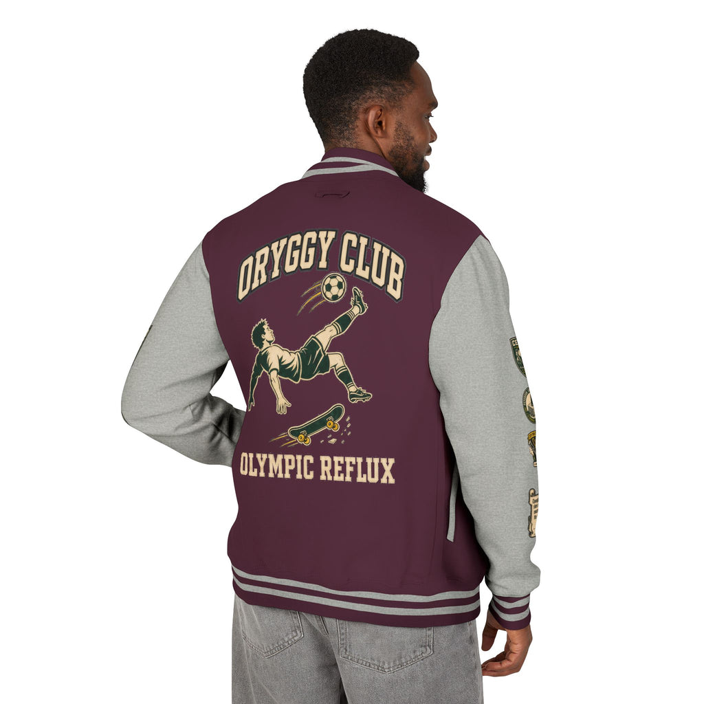 OR Olympic Reflux Varsity Jacket — Alexander Peterson "The Concrete is Master" Edition