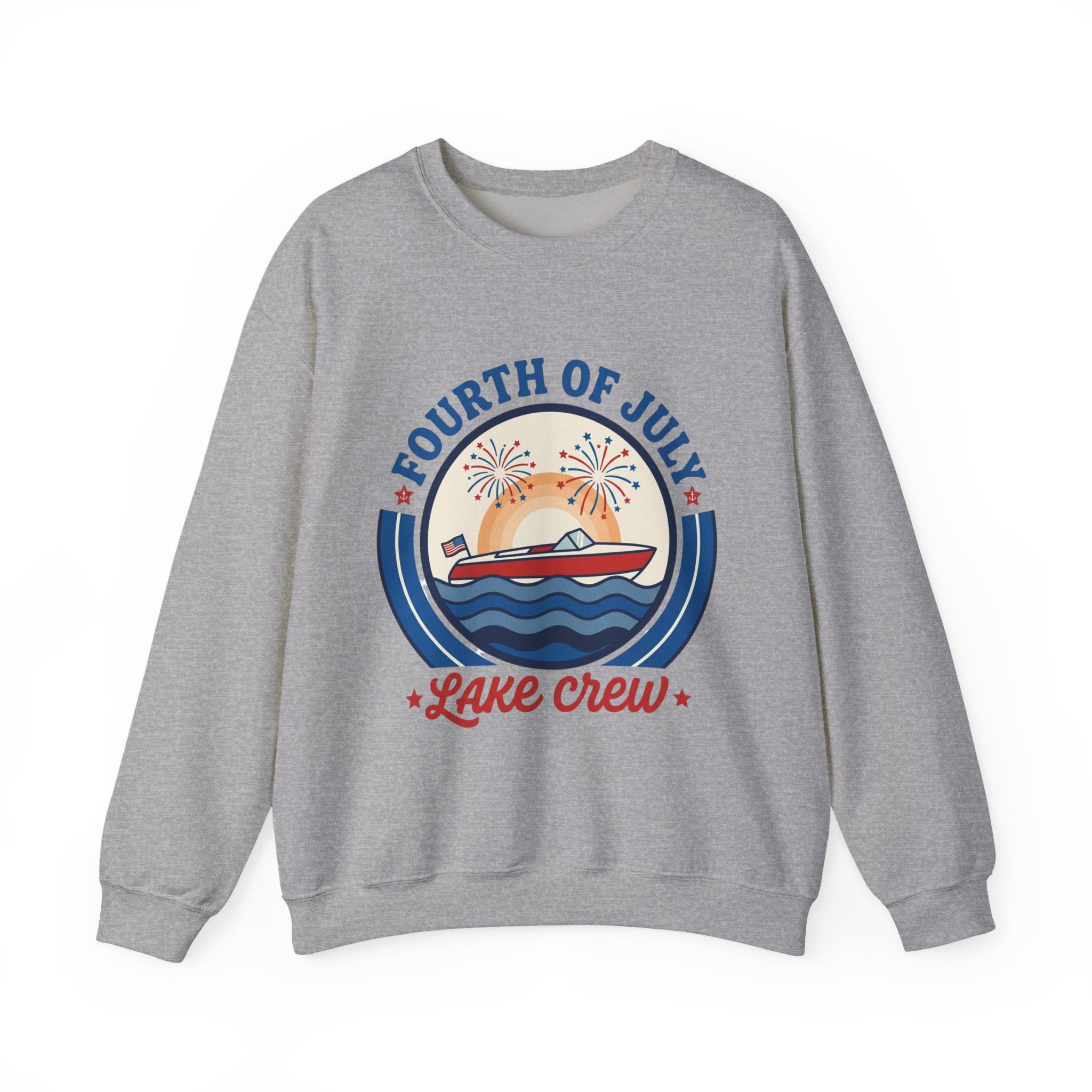 oryggy - america-250-unisex-heavy-blend™-crewneck-sweatshirt - Vintage Patriotic Apparel