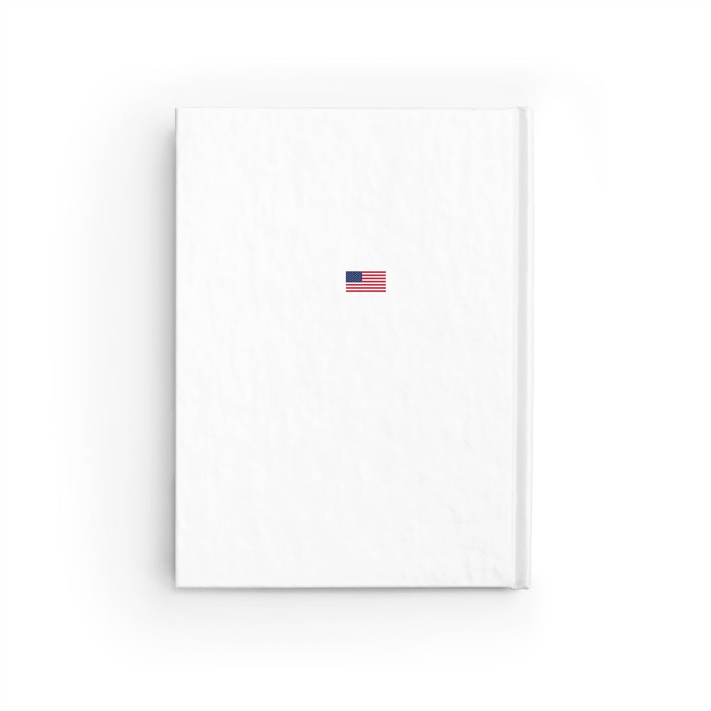America 250 Journal | Patriotic Flag Hardcover Notebook