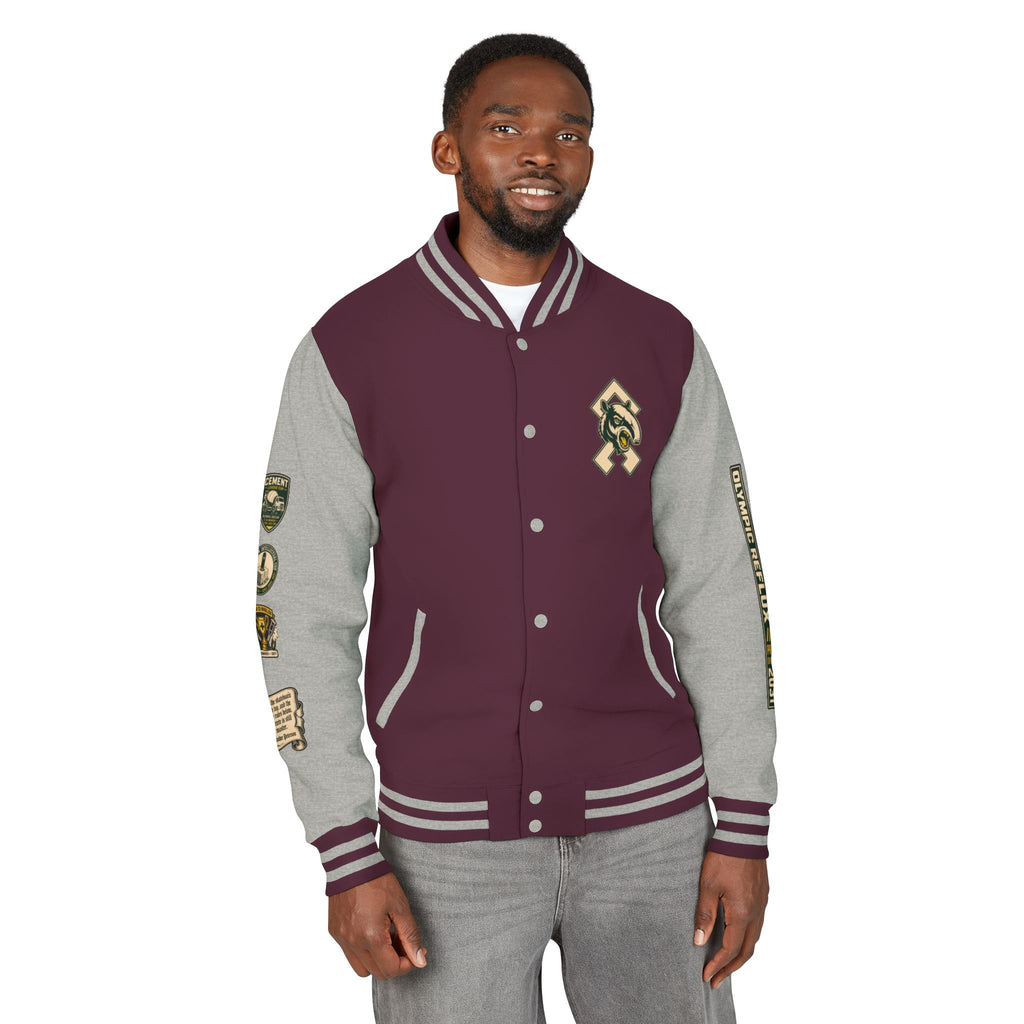 OR Olympic Reflux Varsity Jacket — Alexander Peterson "The Concrete is Master" Edition