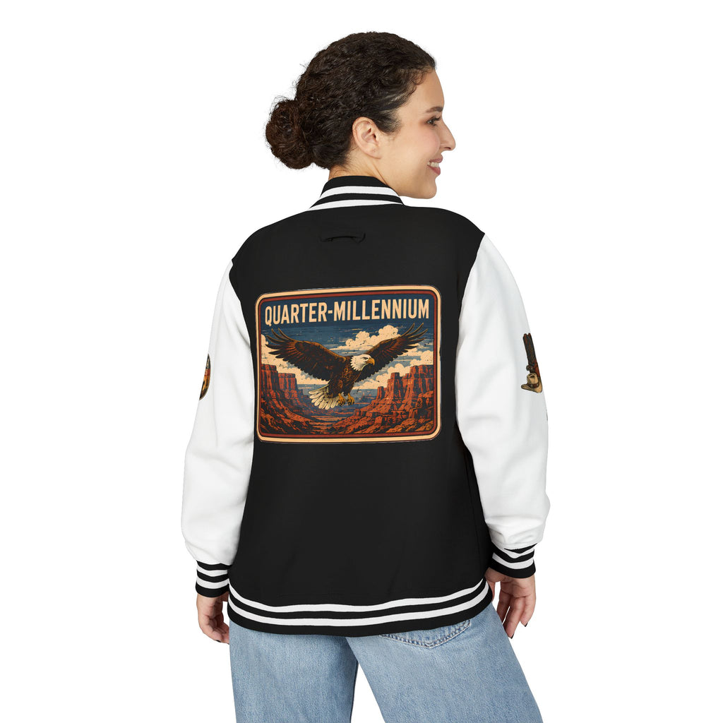 America 250 Quarter-Millennium Eagle Letterman Jacket