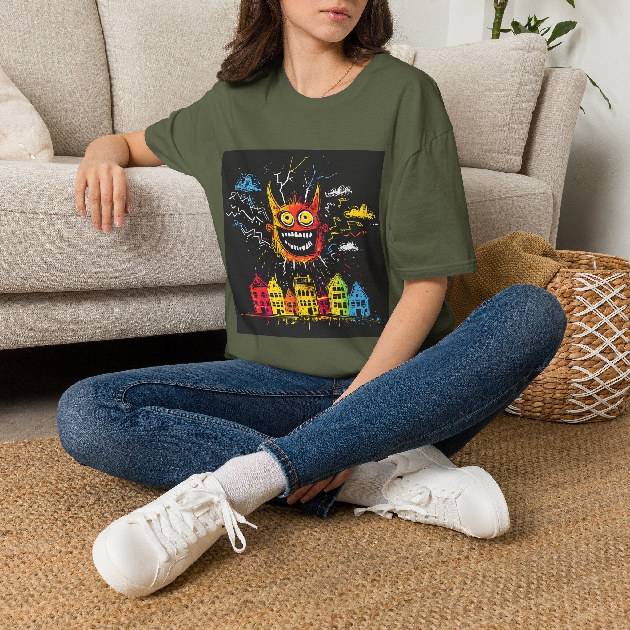 oryggy Originals Summer line Grinning Monster Tee