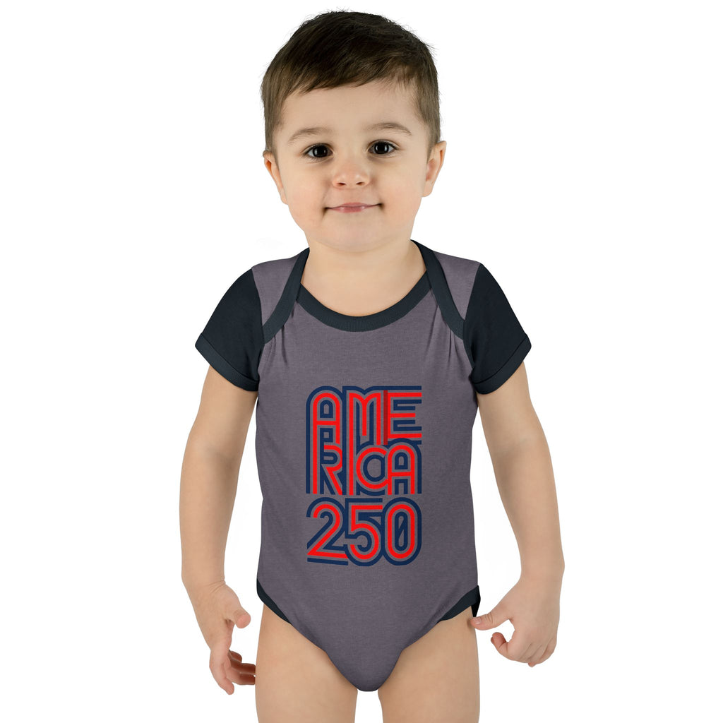 America 250 Infant Bodysuit | USA Flag