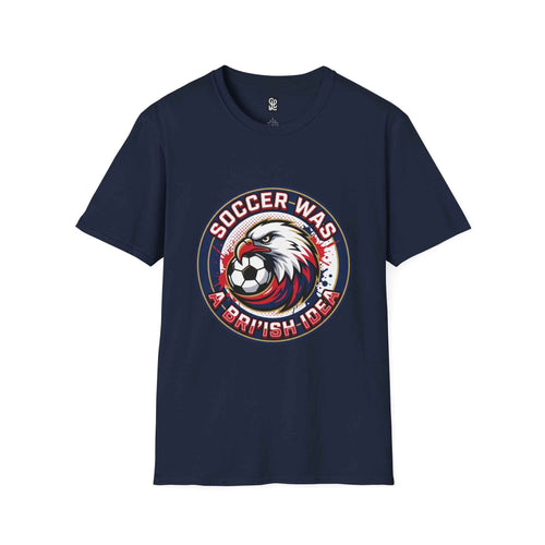 FIFA World Cup 2026 T-Shirt — oryggy "Soccer was a Bri'ish idea" Vintage Tee