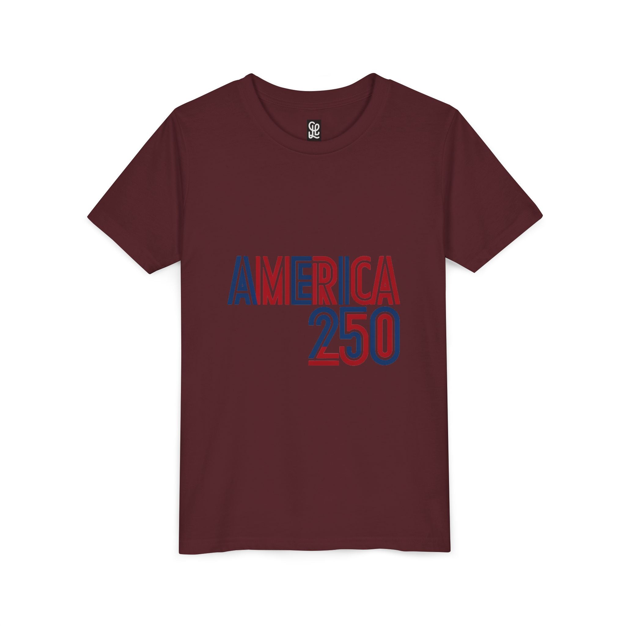 America 250 Youth Tee | Patriotic USA Flag Independence Day