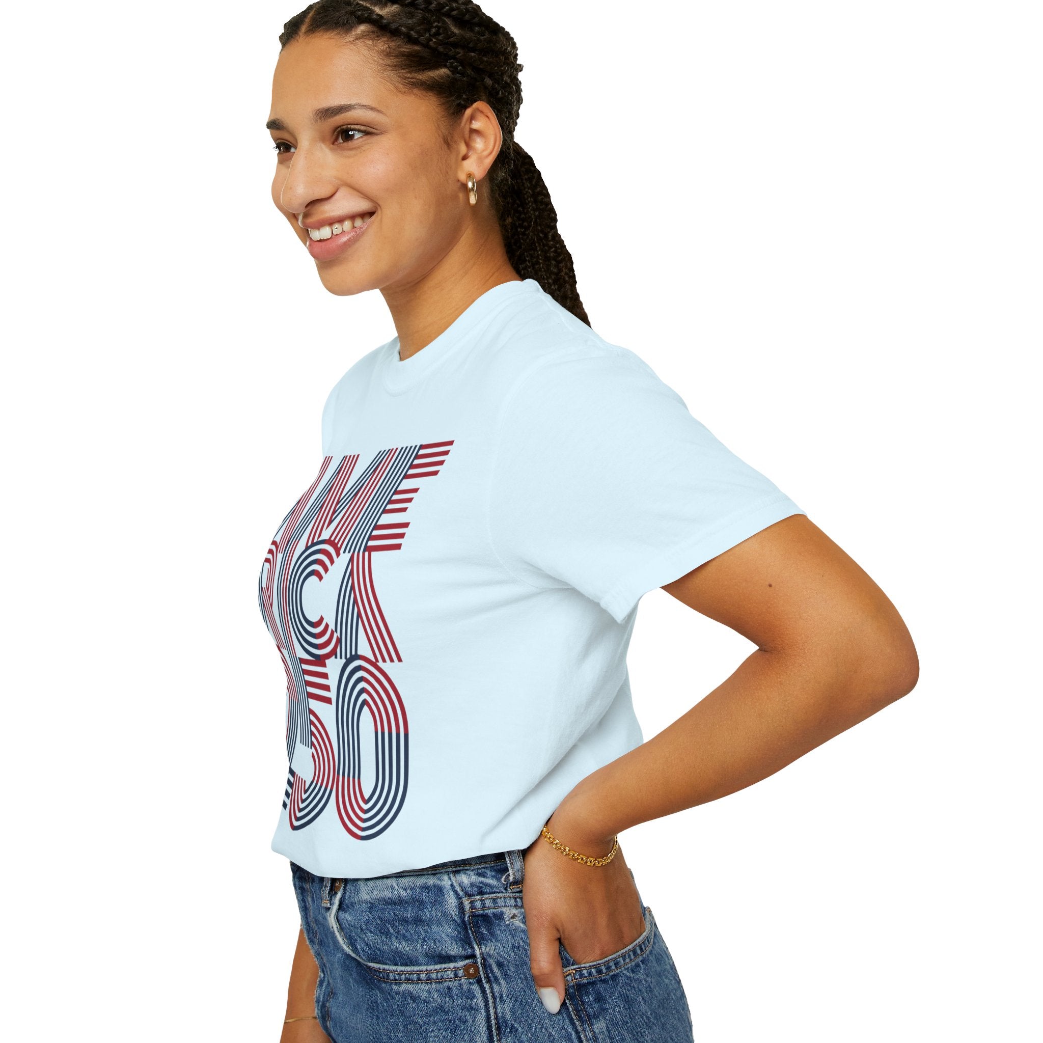 America 250 Unisex Personalized Garment-Dyed T-shirt