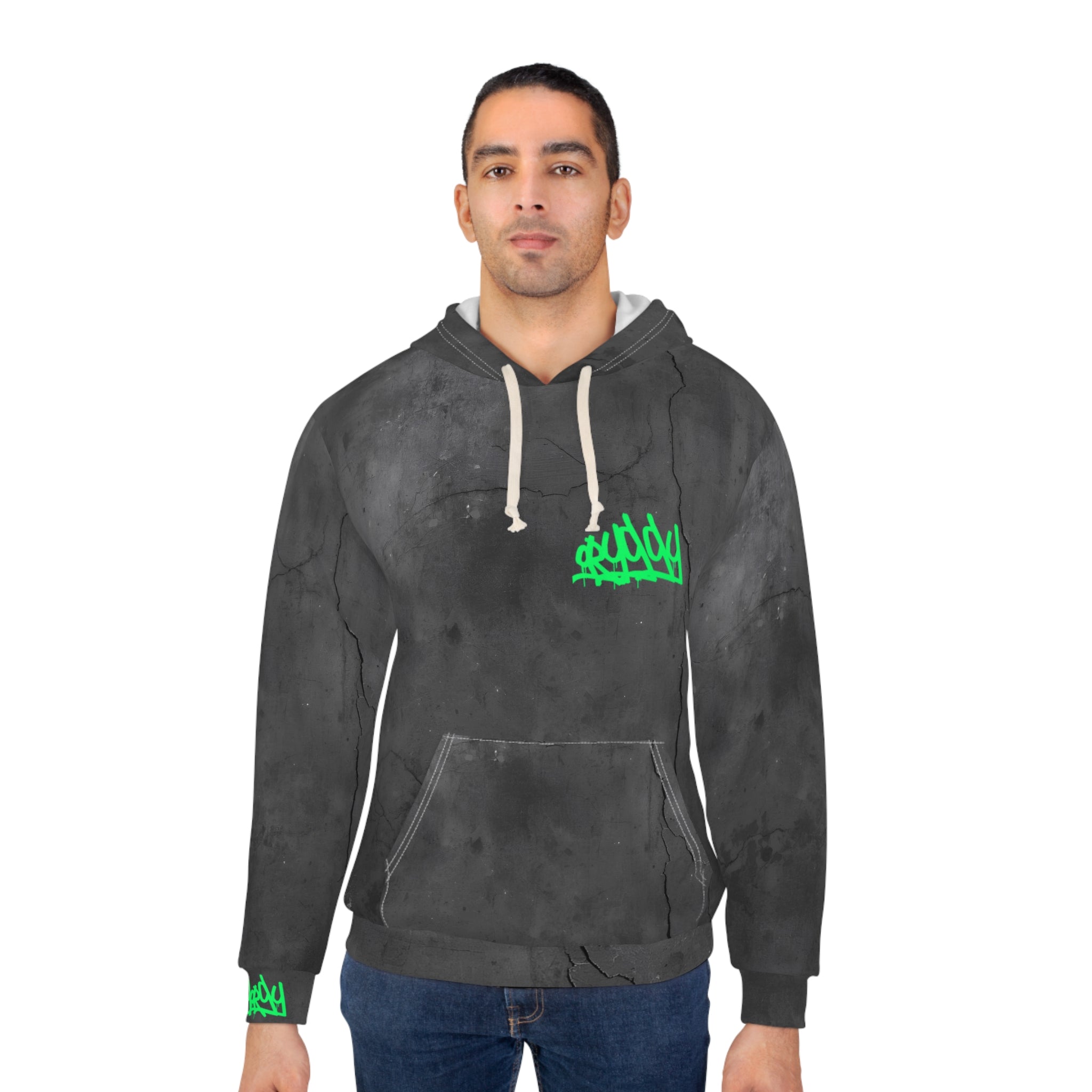 oryggy Originals Hoodie — Overhead Kick Grunge Graphic Pullover