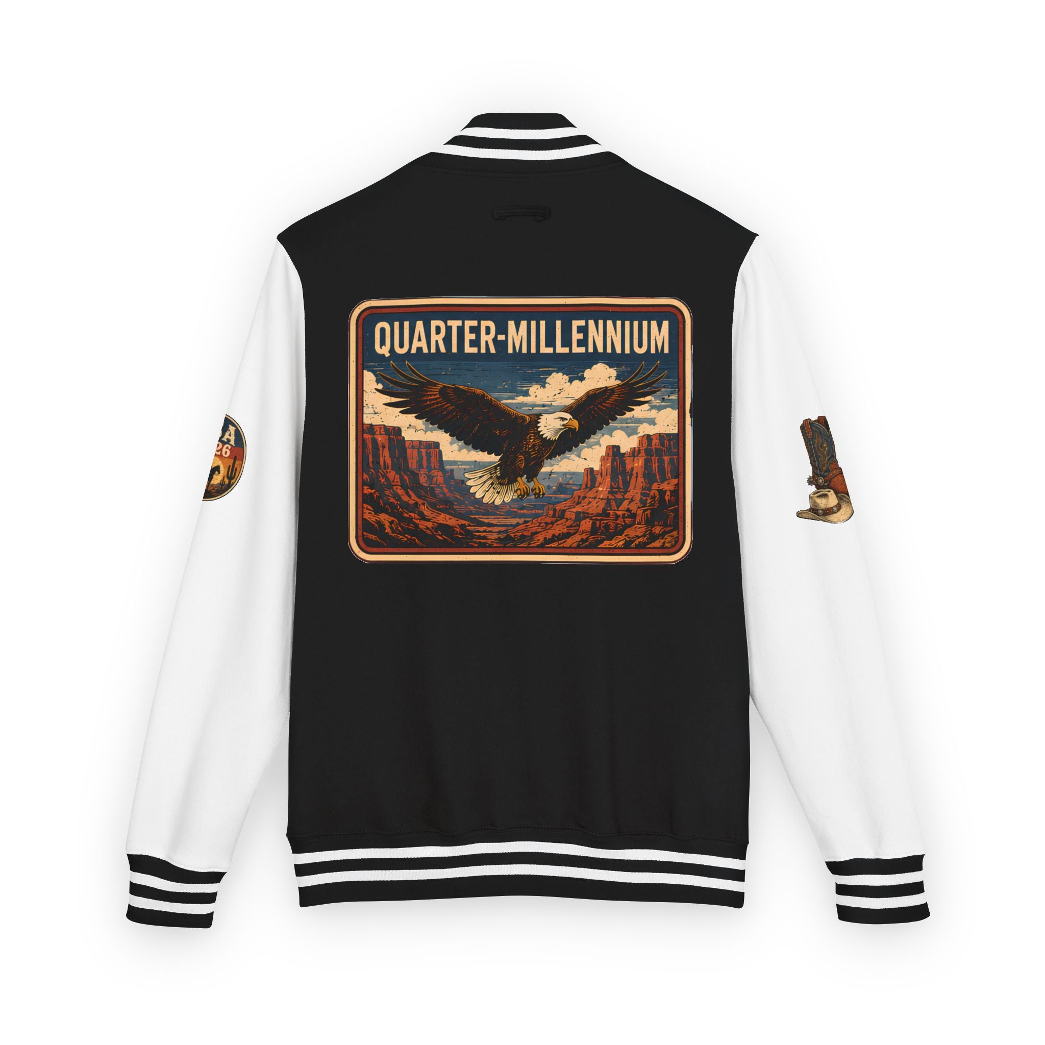 America 250 Quarter-Millennium Eagle Letterman Jacket