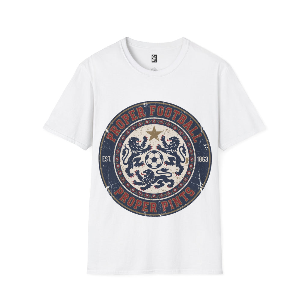 FIFA 2026 Personalized Proper Football Tee — oryggy vintage crest design

