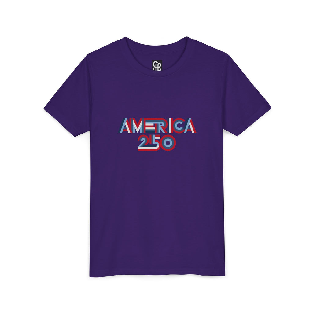 America 250 Youth Tee — Patriotic 250th Anniversary Kids T-Shirt