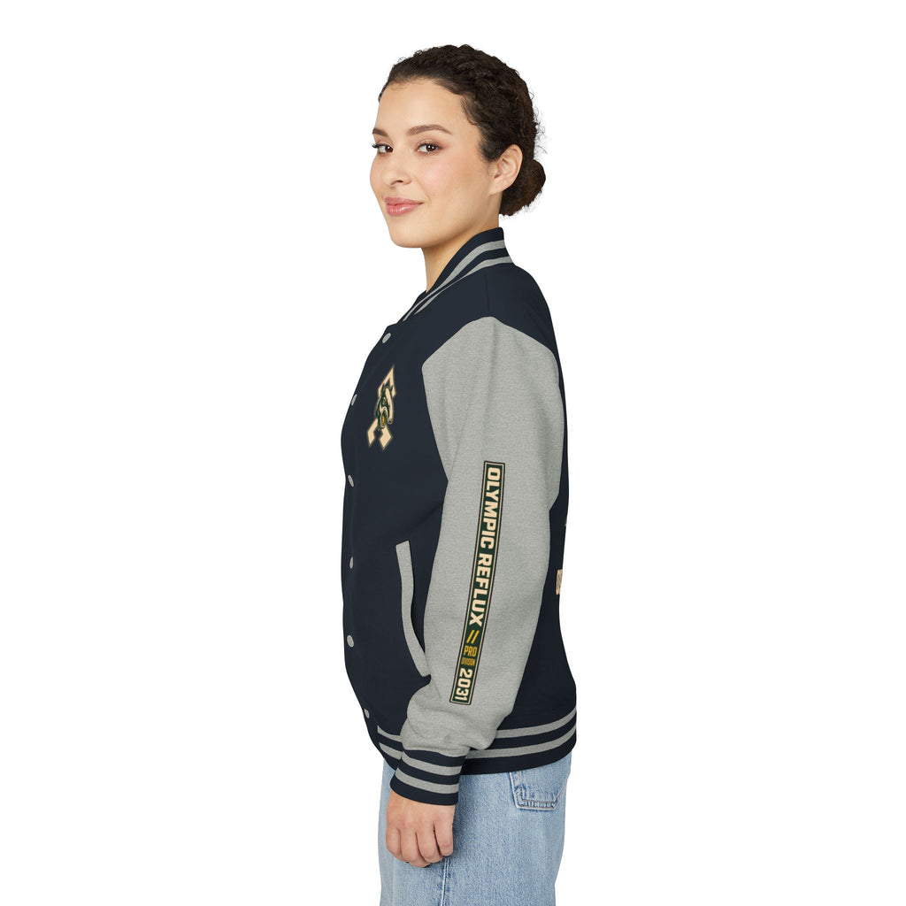 OR Olympic Reflux Varsity Jacket — Alexander Peterson "The Concrete is Master" Edition