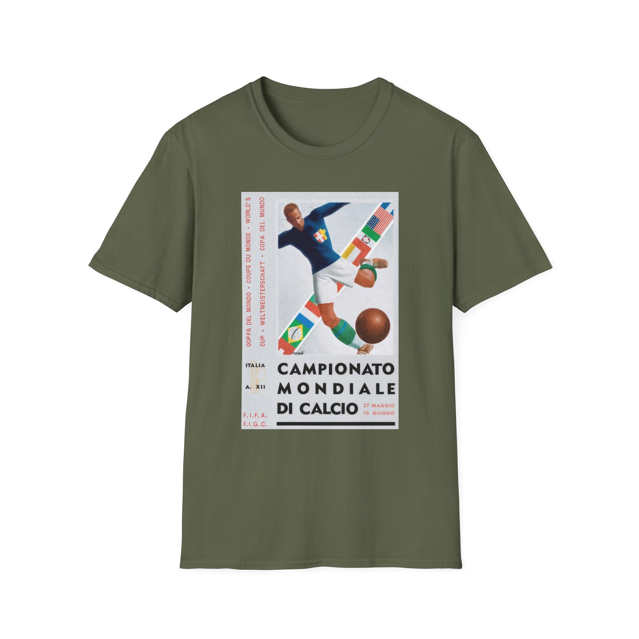 FIFA World Cup 2026 Vintage World Cup Soccer Poster T-Shirt