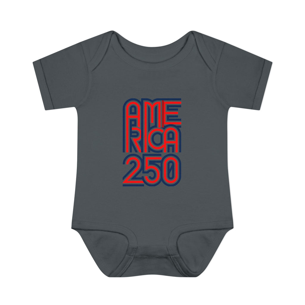 America 250 Personalized Infant Bodysuit | USA Flag